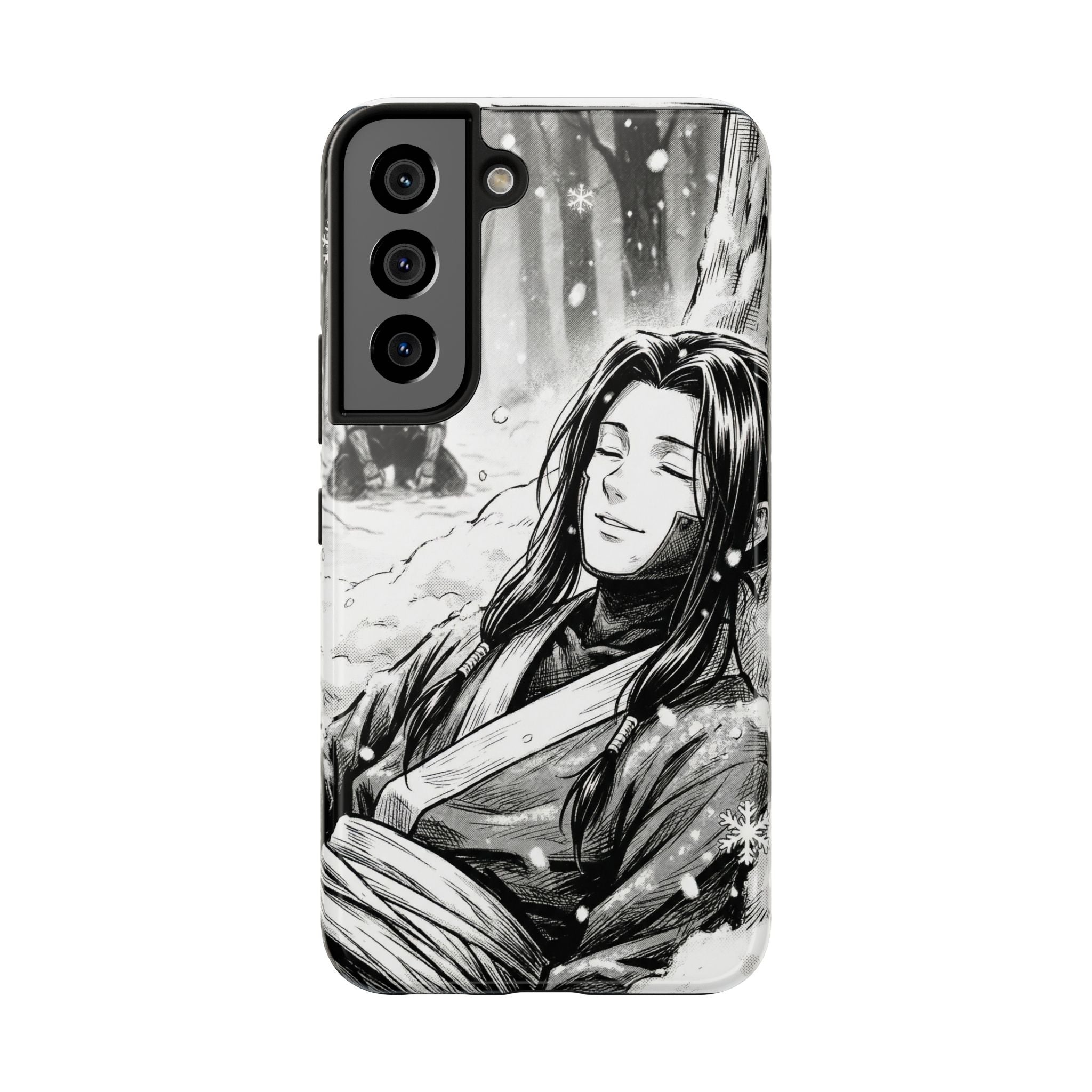 Haku and Zabuza Phone Case | Anime Character Illustration