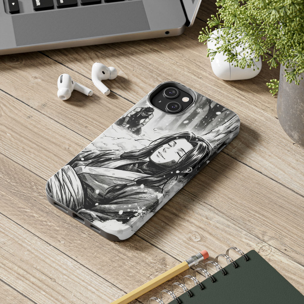 Haku and Zabuza Phone Case | Anime Character Illustration