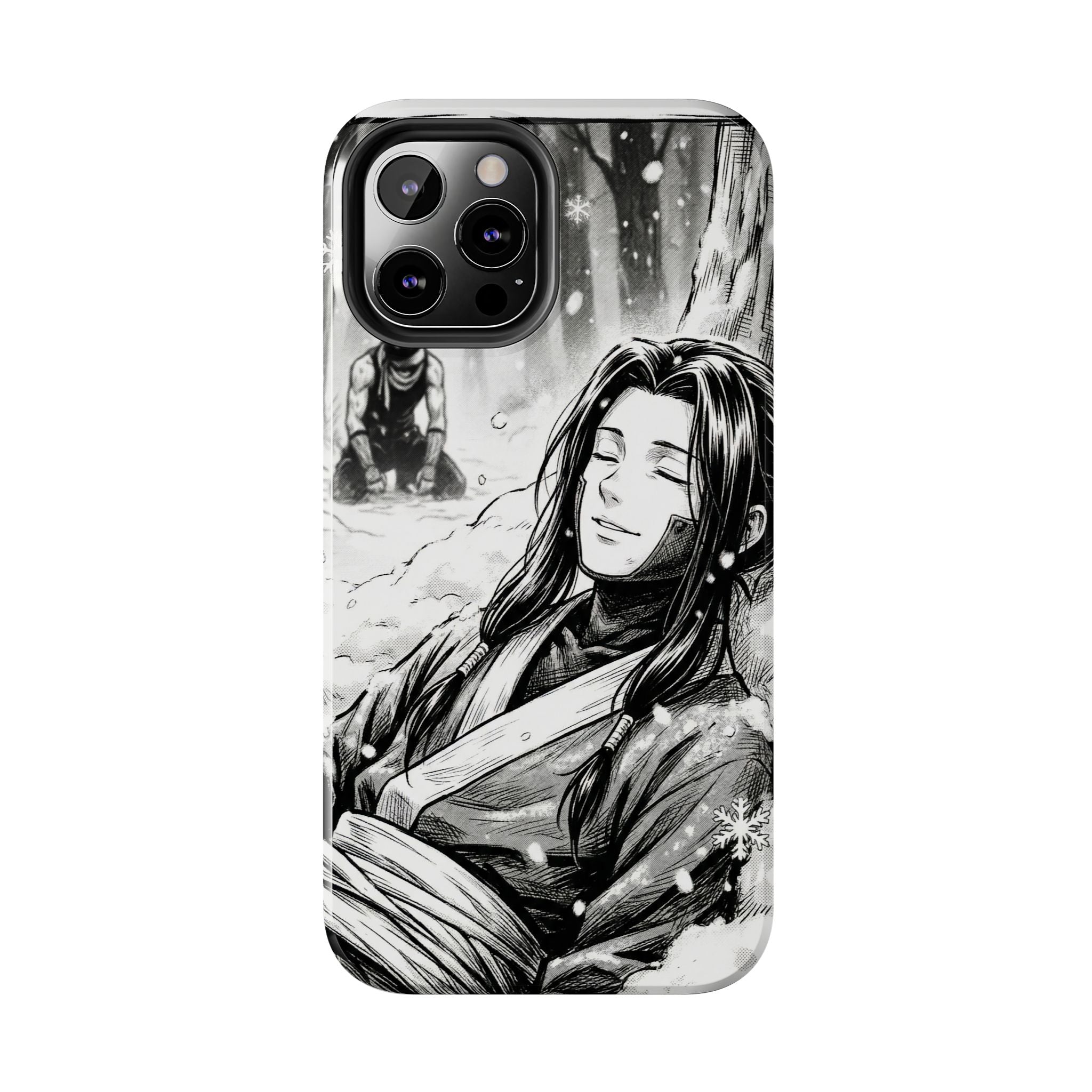 Haku and Zabuza Phone Case | Anime Character Illustration