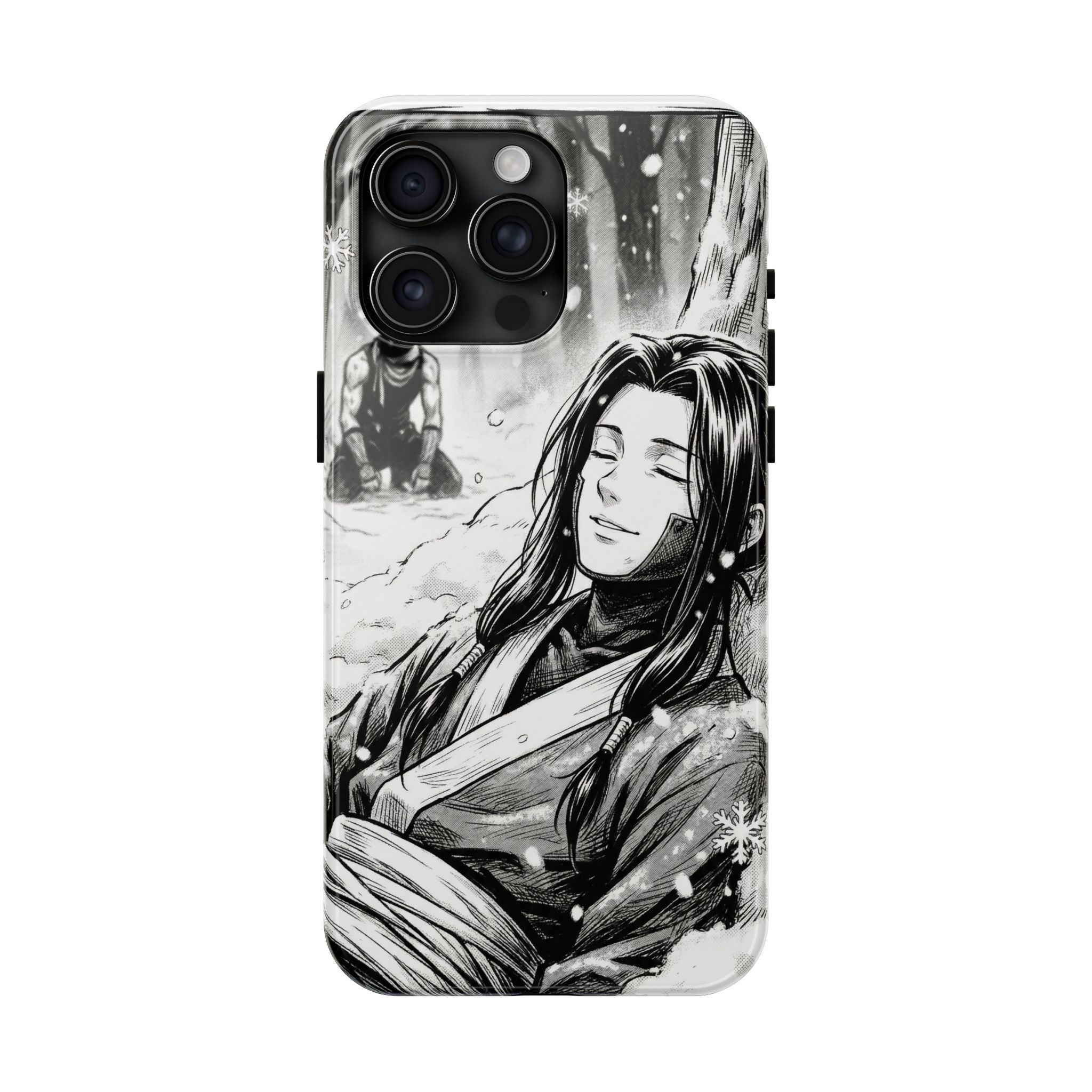 Haku and Zabuza Phone Case | Anime Character Illustration