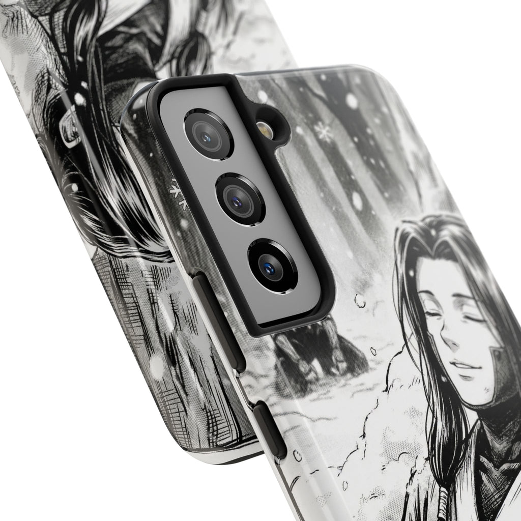 Haku and Zabuza Phone Case | Anime Character Illustration