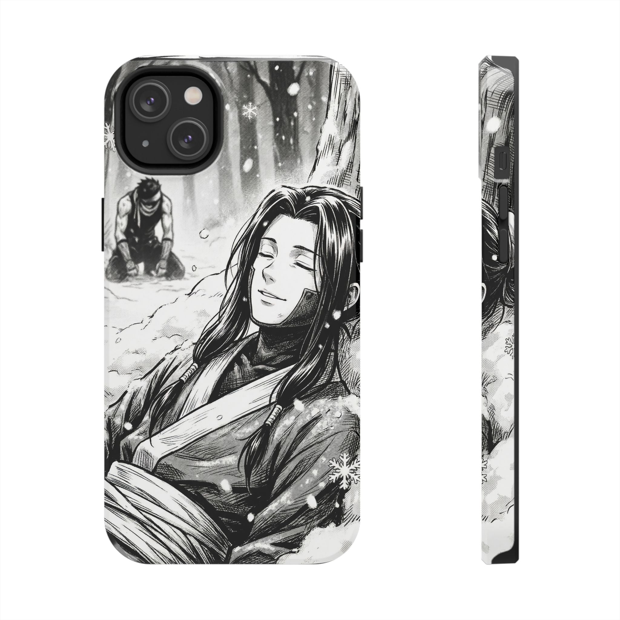 Haku and Zabuza Phone Case | Anime Character Illustration