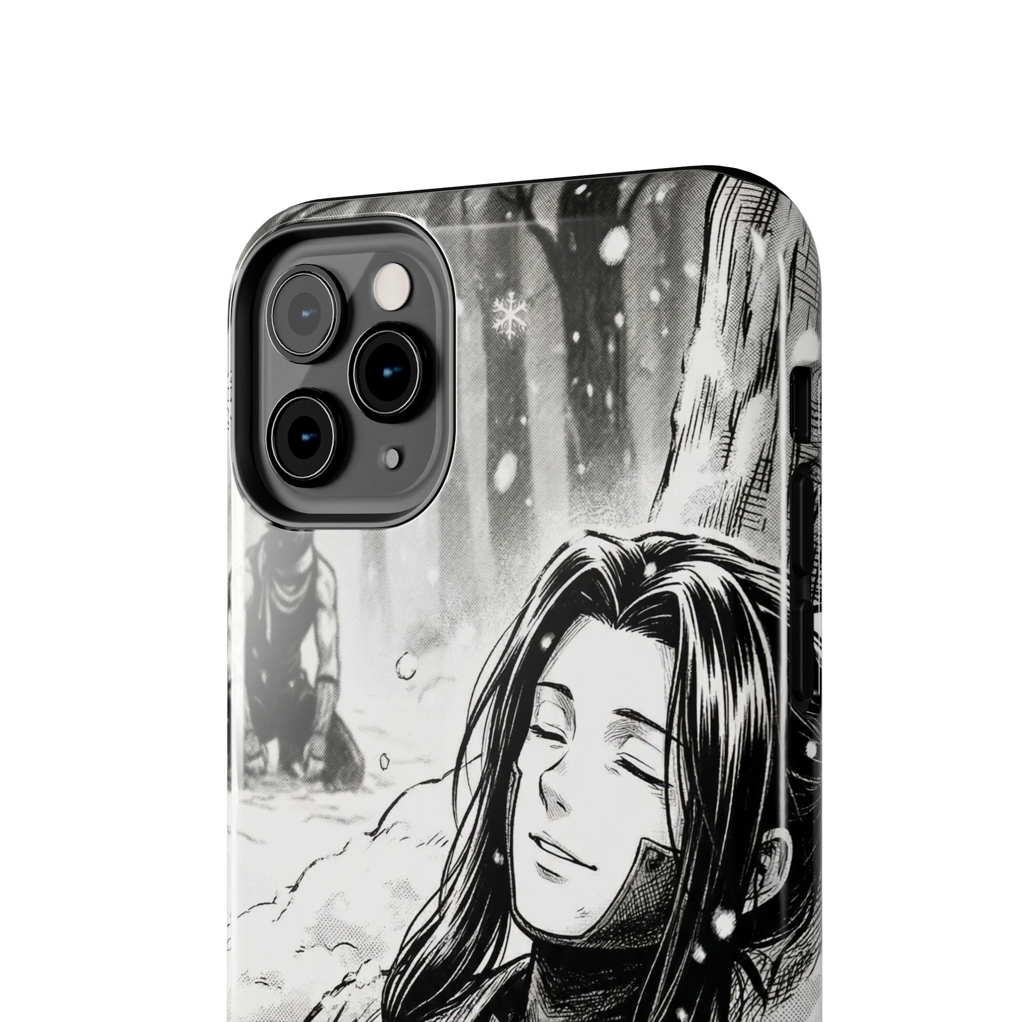 Haku and Zabuza Phone Case | Anime Character Illustration