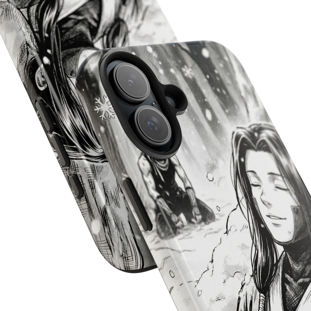 Haku and Zabuza Phone Case | Anime Character Illustration