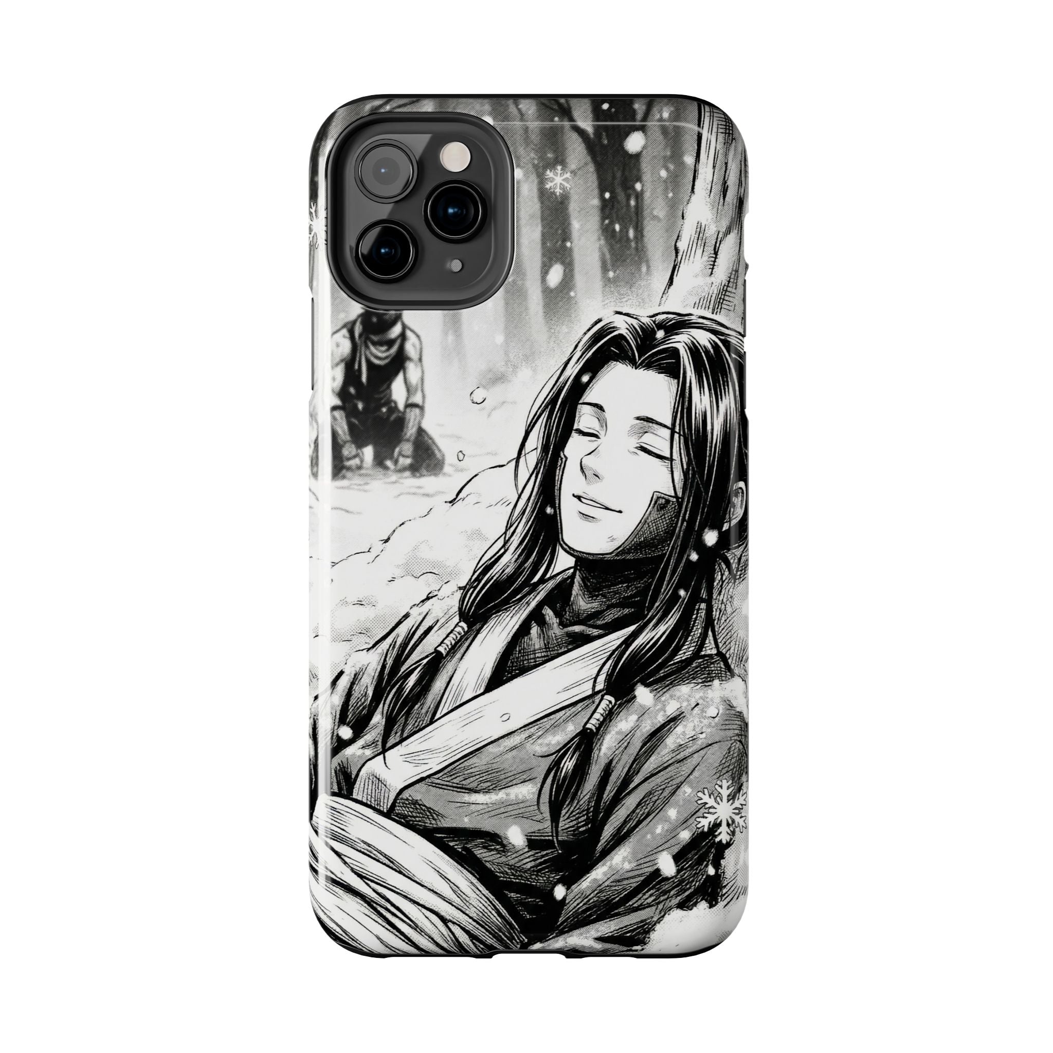 Haku and Zabuza Phone Case | Anime Character Illustration