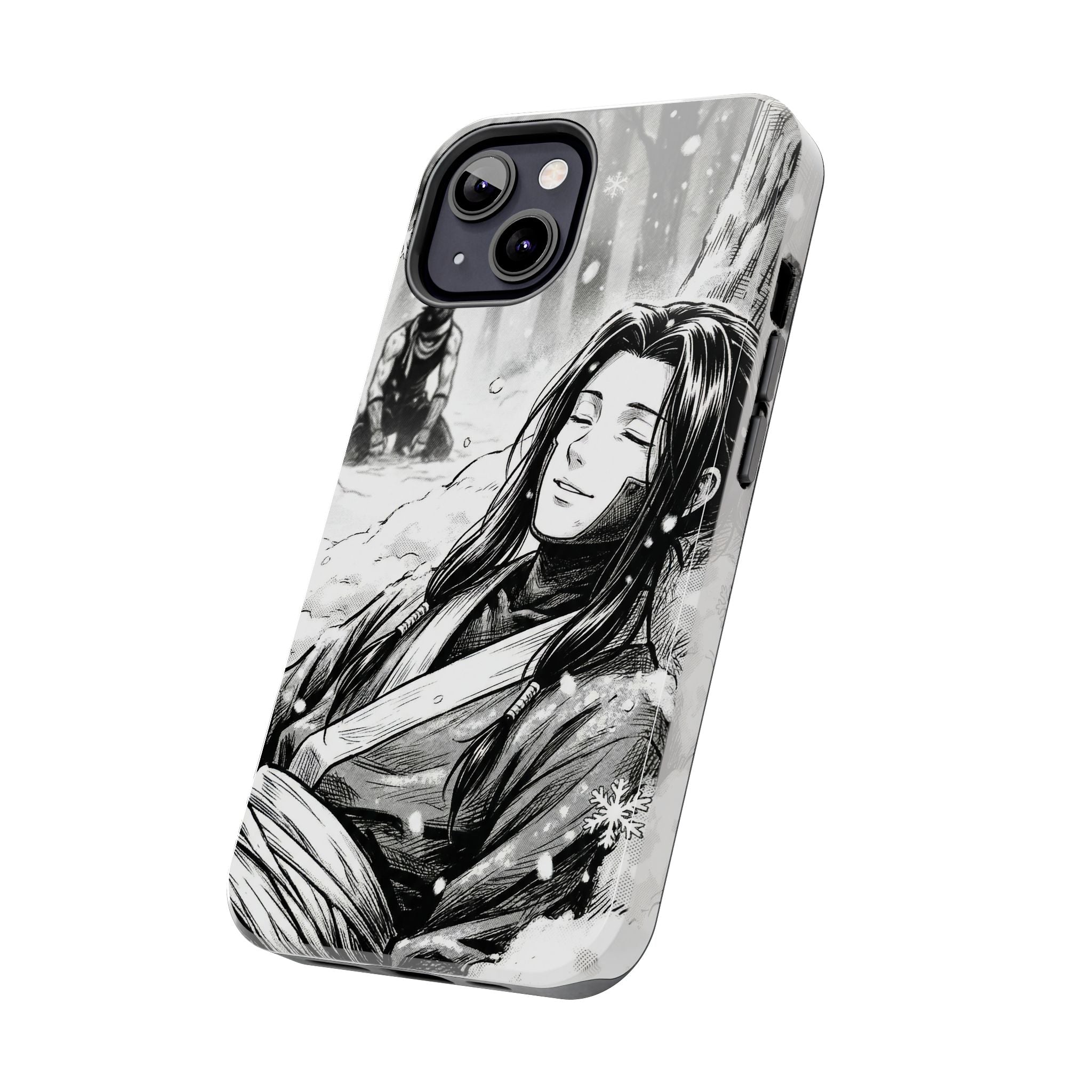 Haku and Zabuza Phone Case | Anime Character Illustration