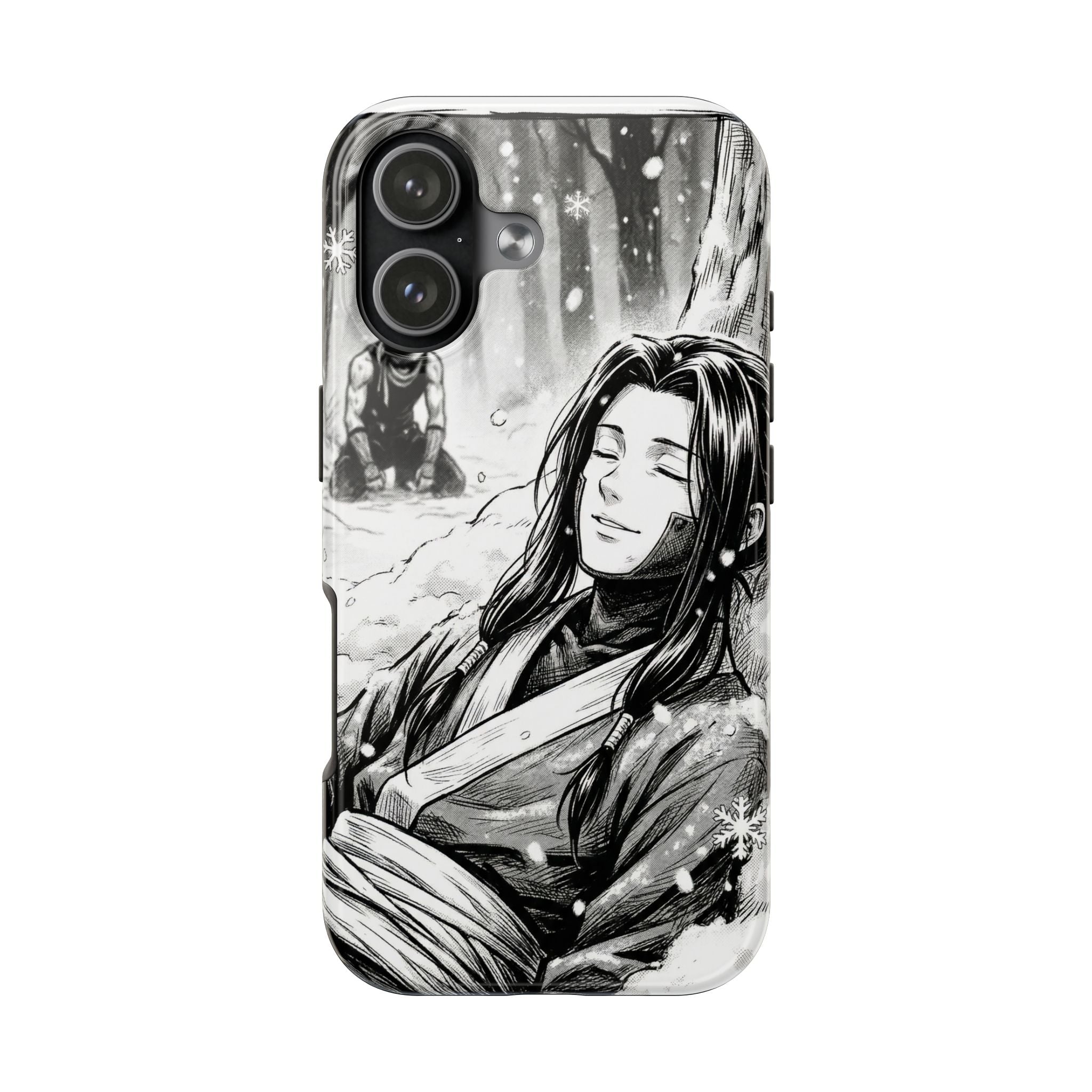 Haku and Zabuza Phone Case | Anime Character Illustration