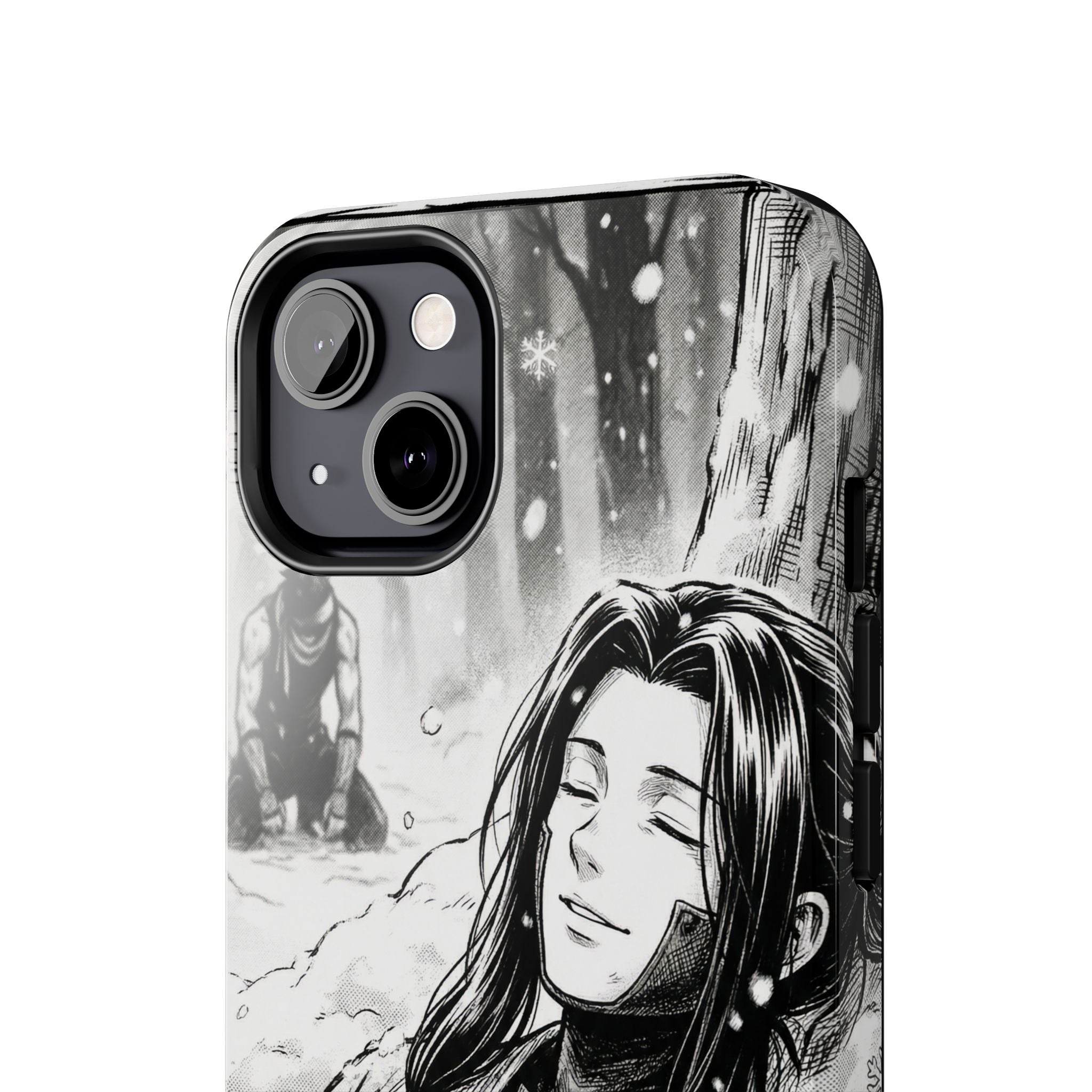Haku and Zabuza Phone Case | Anime Character Illustration