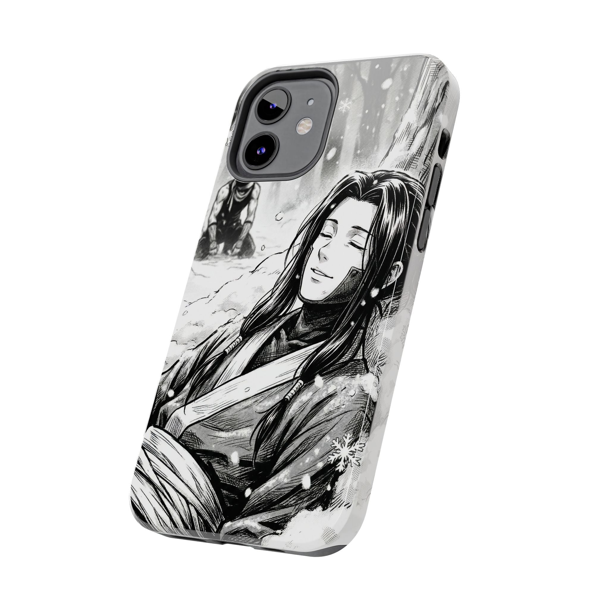 Haku and Zabuza Phone Case | Anime Character Illustration