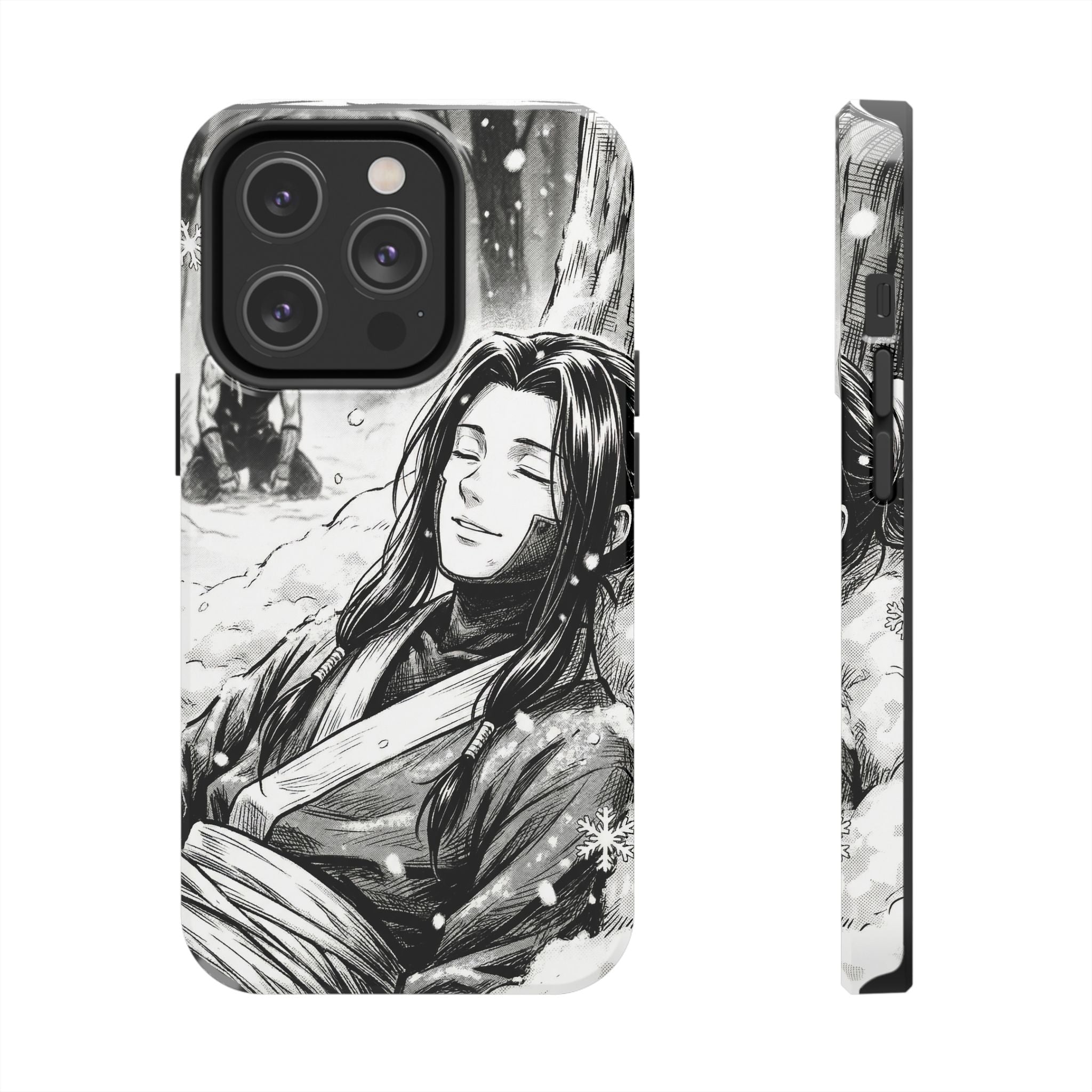 Haku and Zabuza Phone Case | Anime Character Illustration