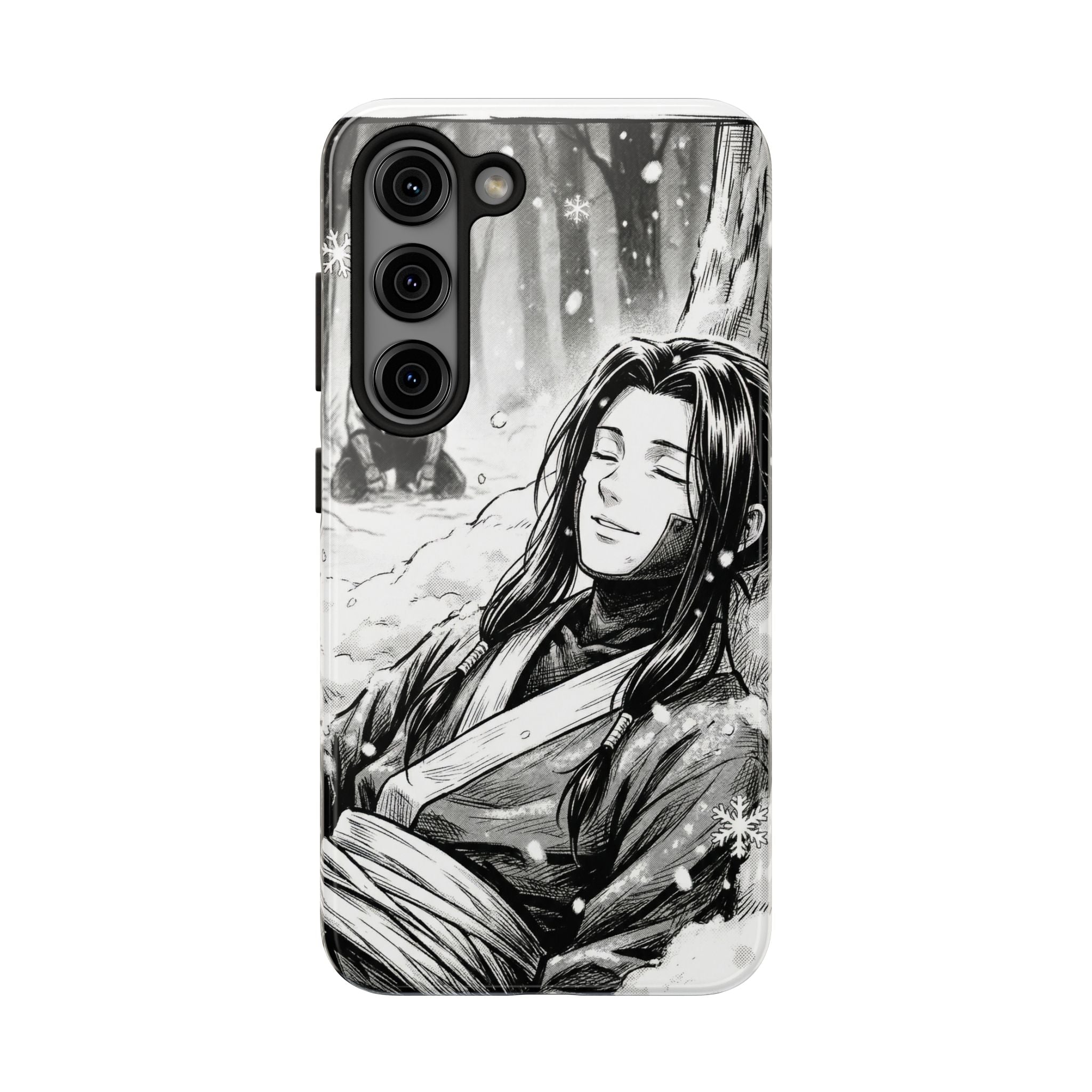 Haku and Zabuza Phone Case | Anime Character Illustration