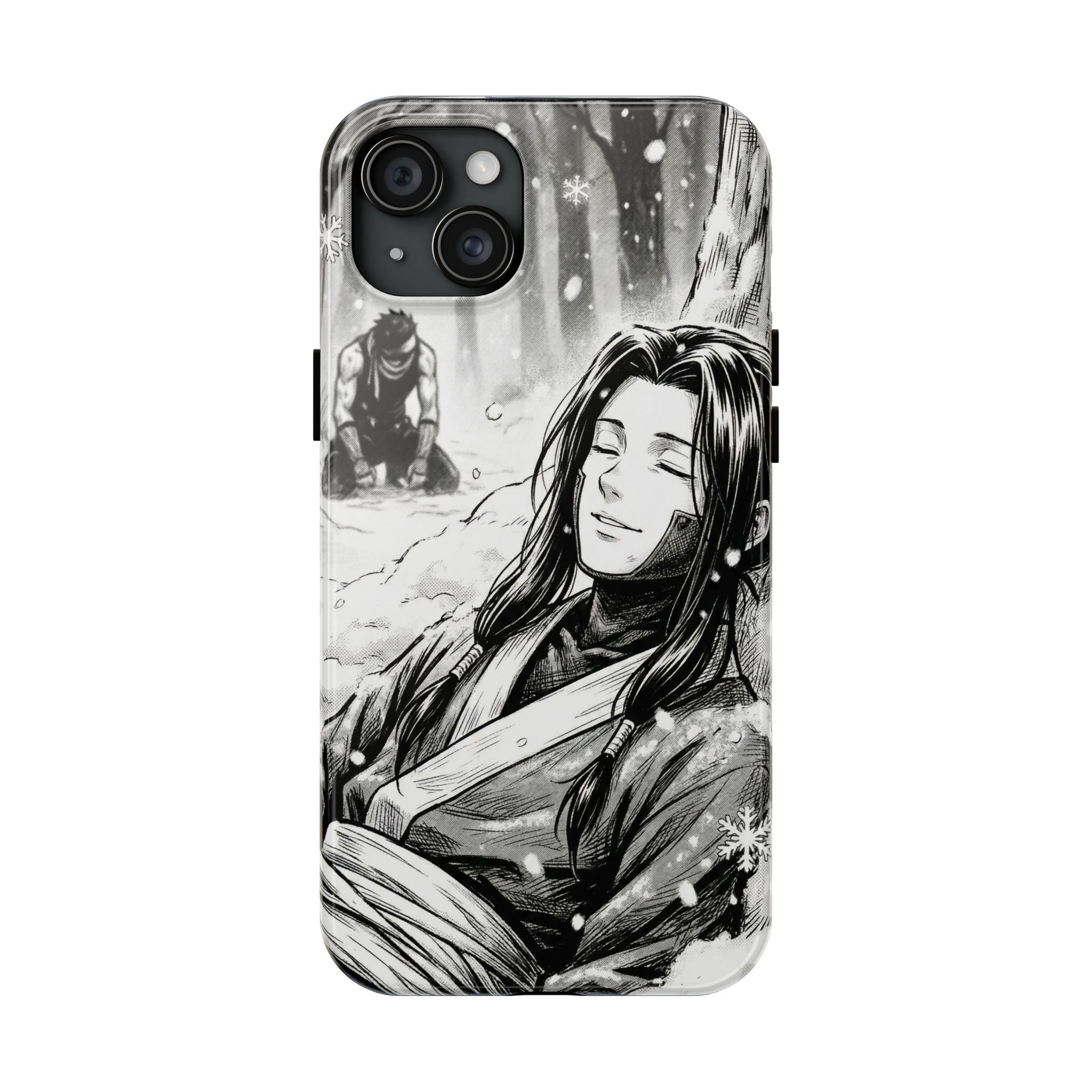 Haku and Zabuza Phone Case | Anime Character Illustration