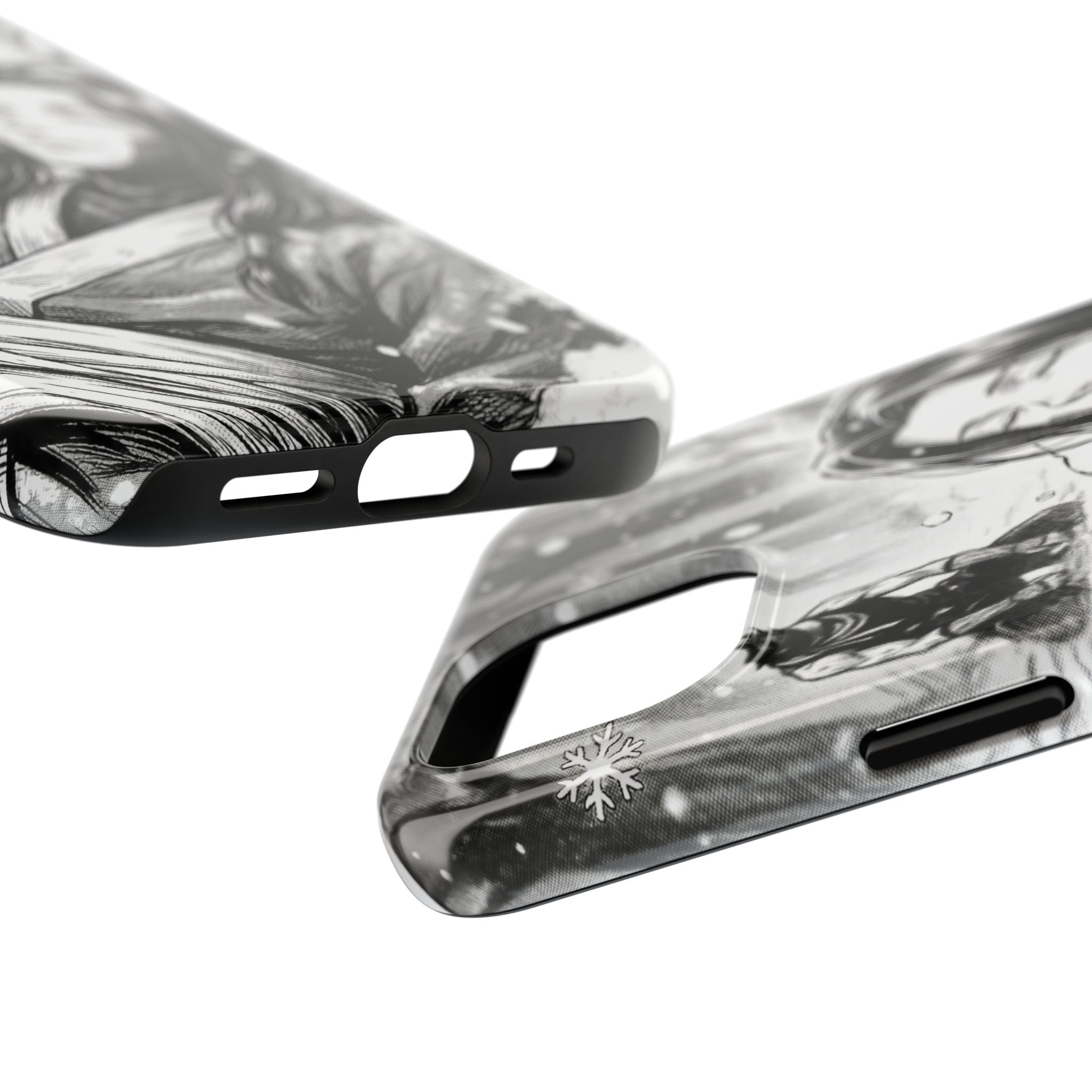 Haku and Zabuza Phone Case | Anime Character Illustration