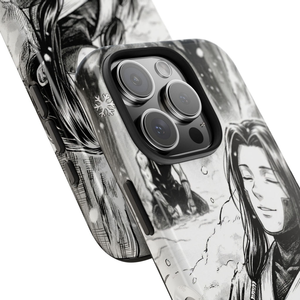 Haku and Zabuza Phone Case | Anime Character Illustration
