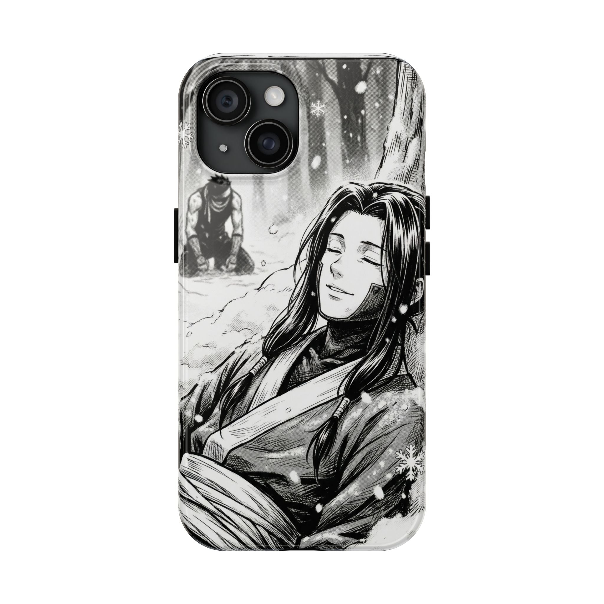 Haku and Zabuza Phone Case | Anime Character Illustration