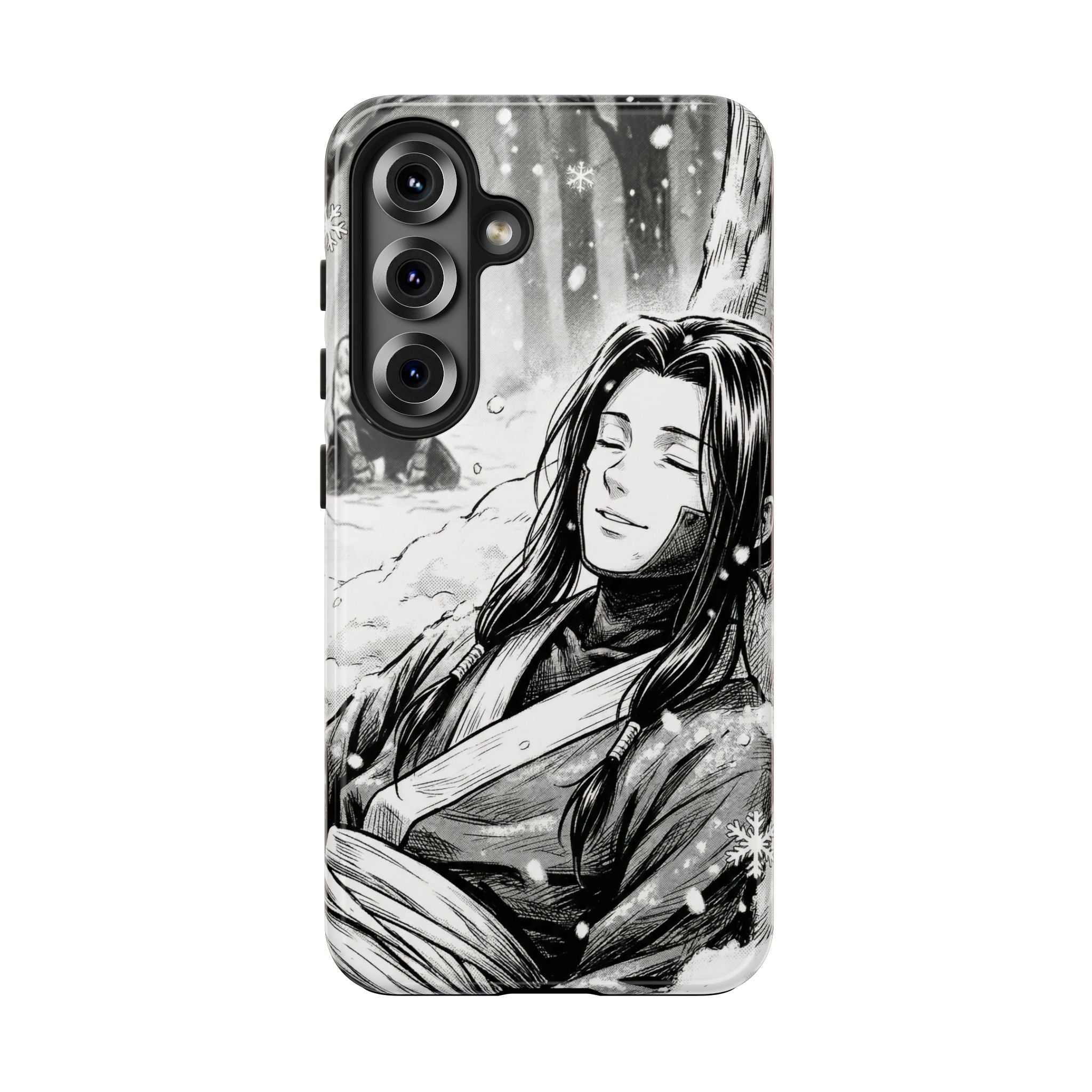 Haku and Zabuza Phone Case | Anime Character Illustration