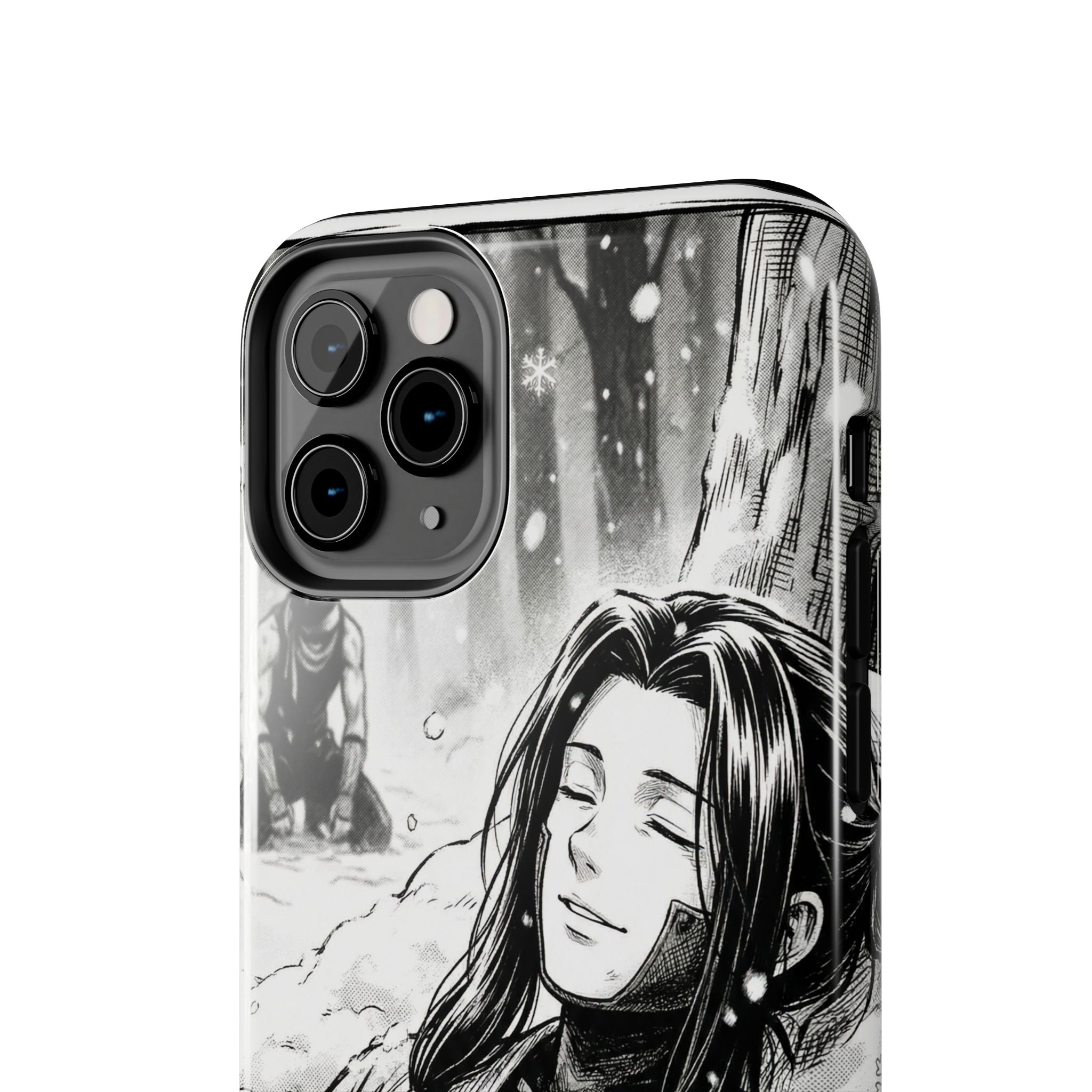 Haku and Zabuza Phone Case | Anime Character Illustration