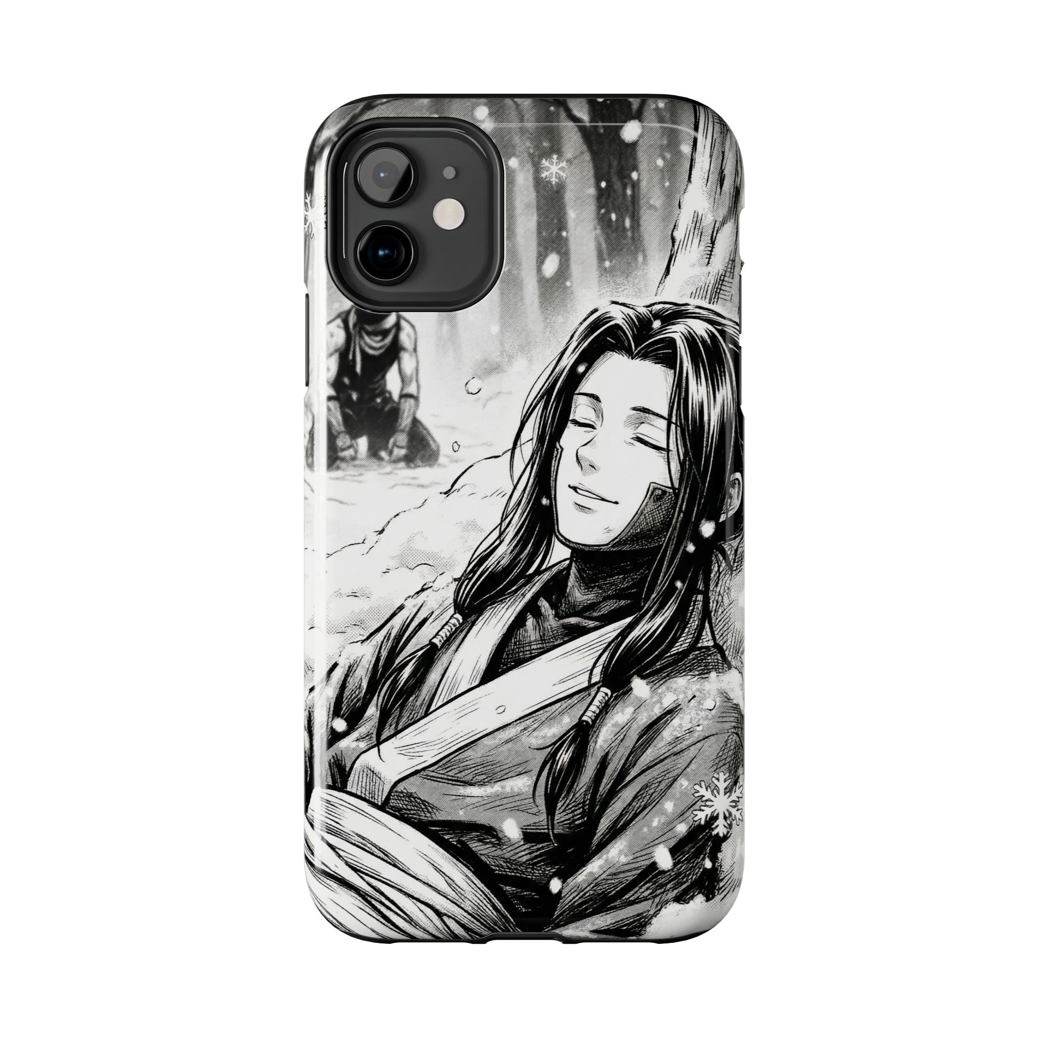 Haku and Zabuza Phone Case | Anime Character Illustration