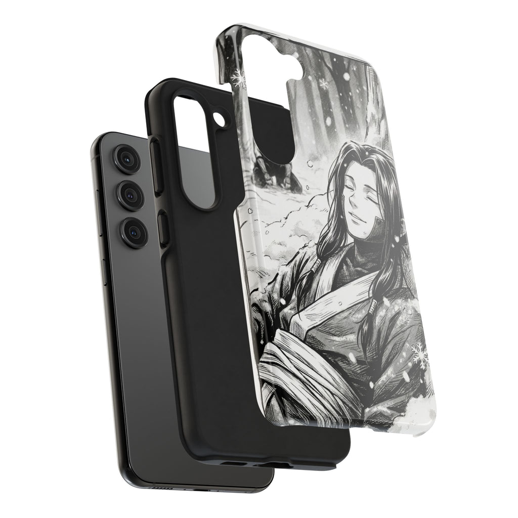 Haku and Zabuza Phone Case | Anime Character Illustration