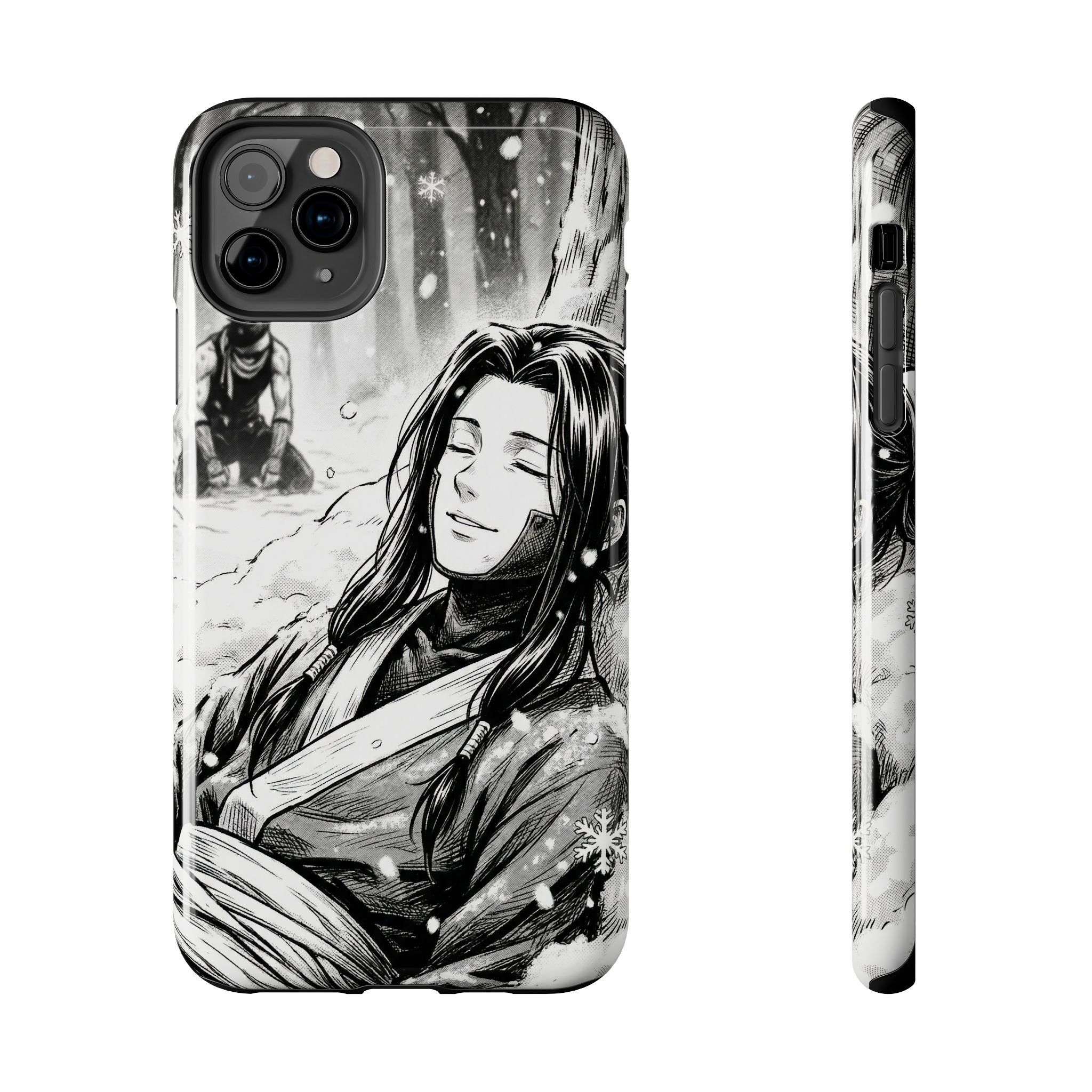 Haku and Zabuza Phone Case | Anime Character Illustration