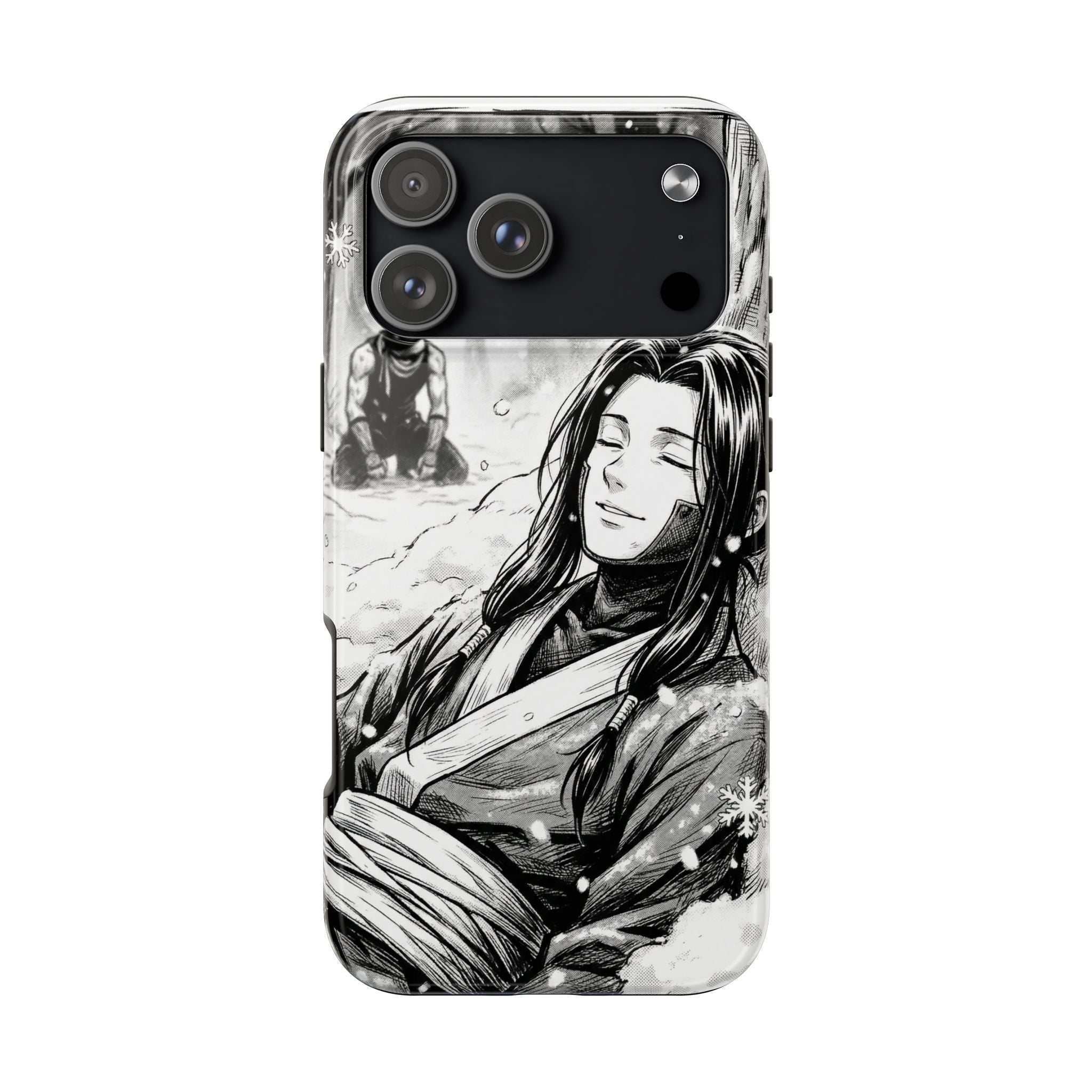 Haku and Zabuza Phone Case | Anime Character Illustration