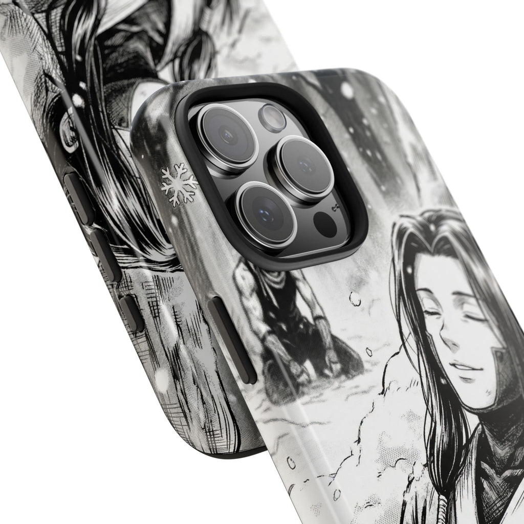 Haku and Zabuza Phone Case | Anime Character Illustration