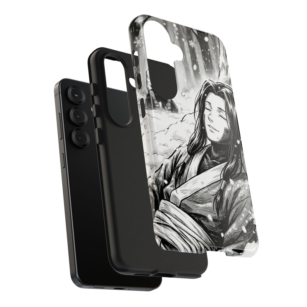 Haku and Zabuza Phone Case | Anime Character Illustration