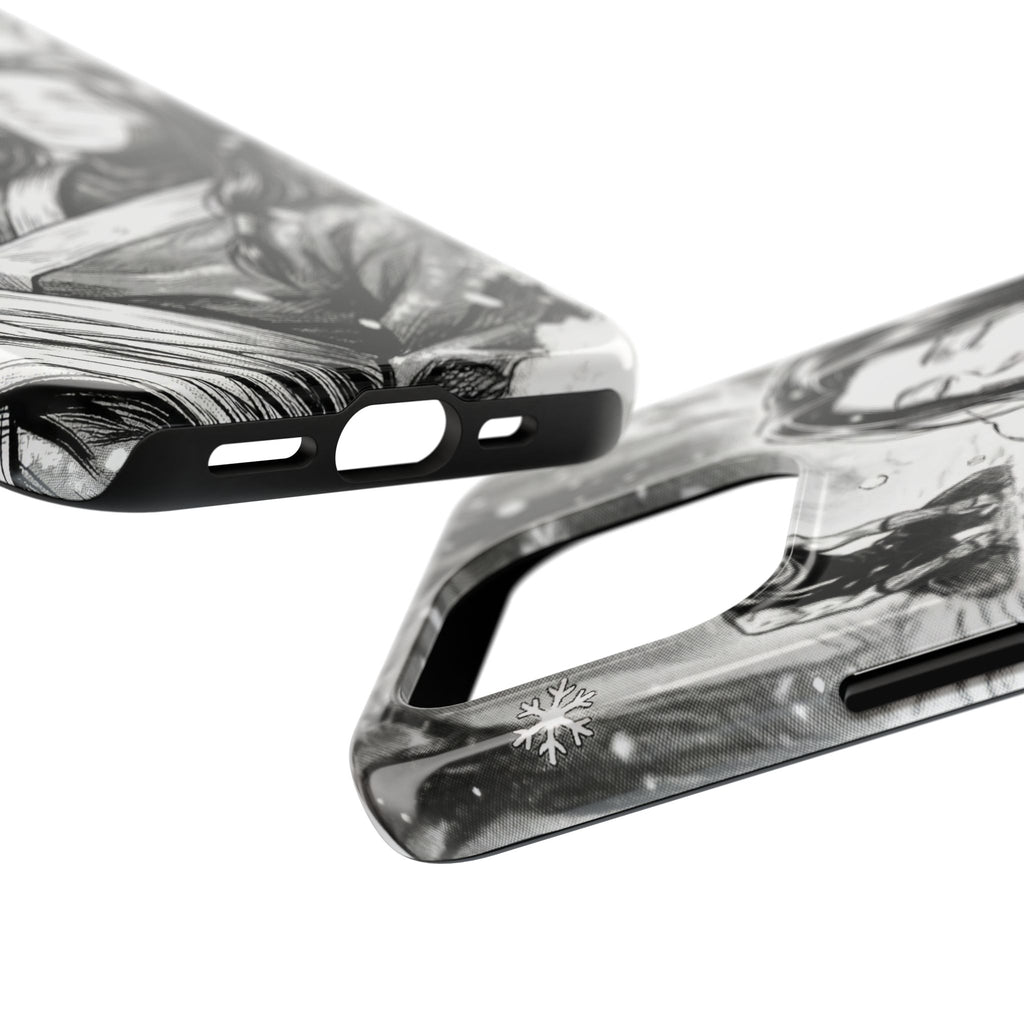 Haku and Zabuza Phone Case | Anime Character Illustration