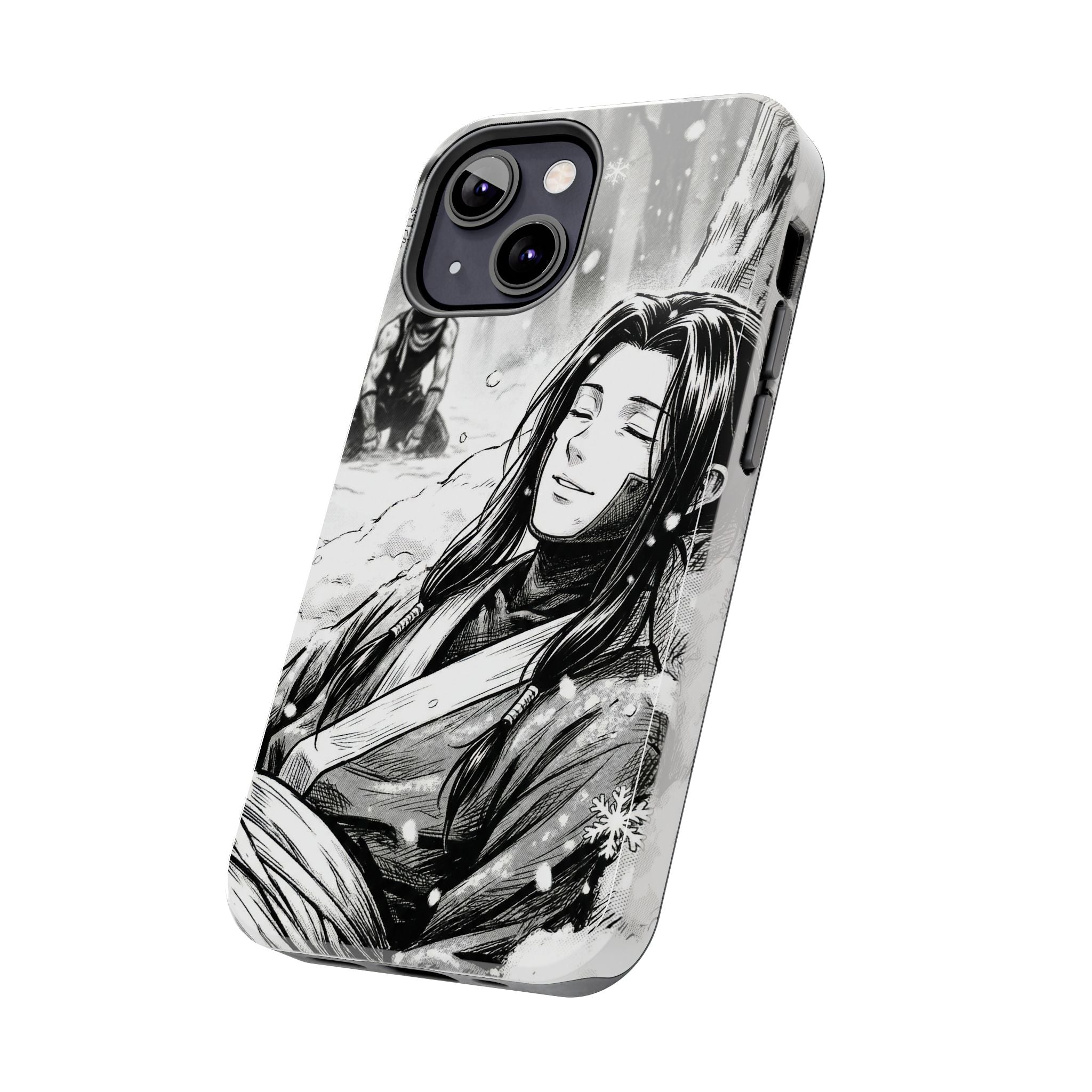 Haku and Zabuza Phone Case | Anime Character Illustration