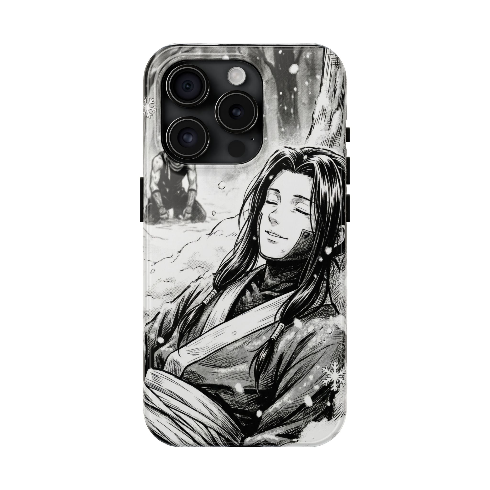 Haku and Zabuza Phone Case | Anime Character Illustration
