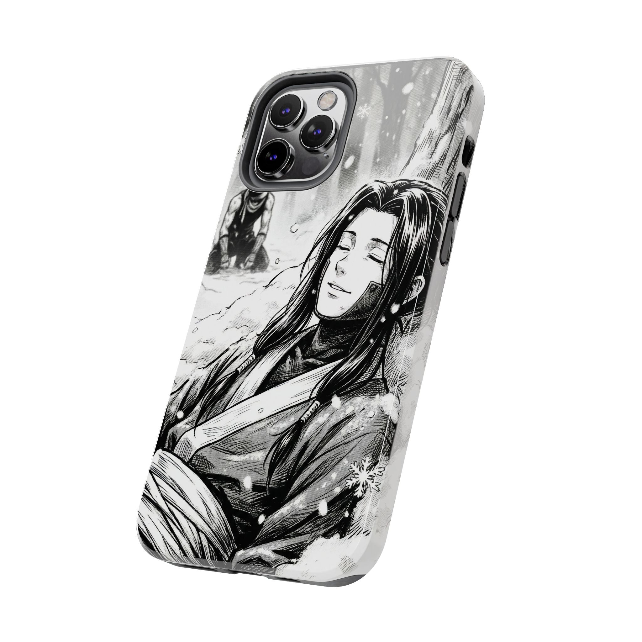 Haku and Zabuza Phone Case | Anime Character Illustration