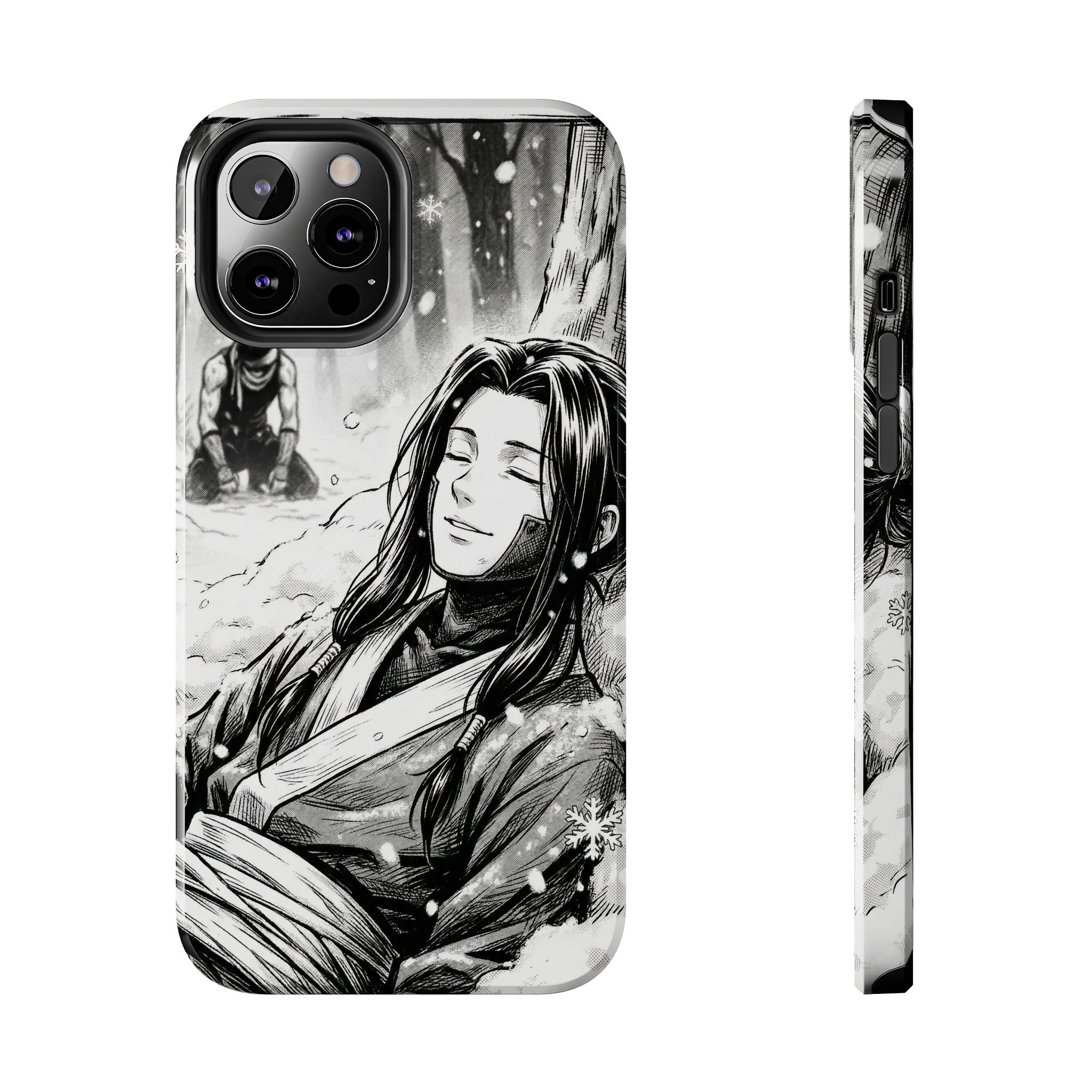 Haku and Zabuza Phone Case | Anime Character Illustration