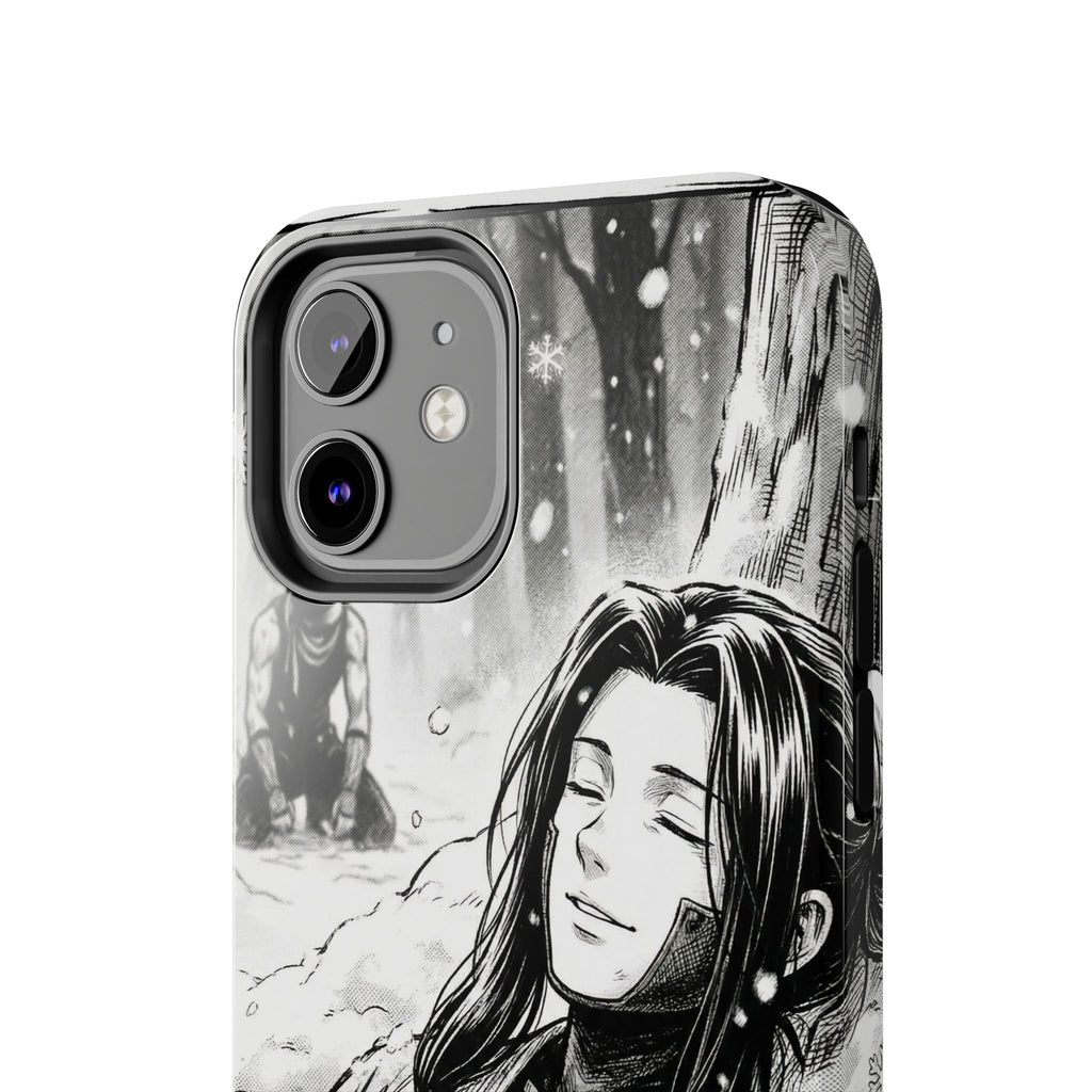 Haku and Zabuza Phone Case | Anime Character Illustration