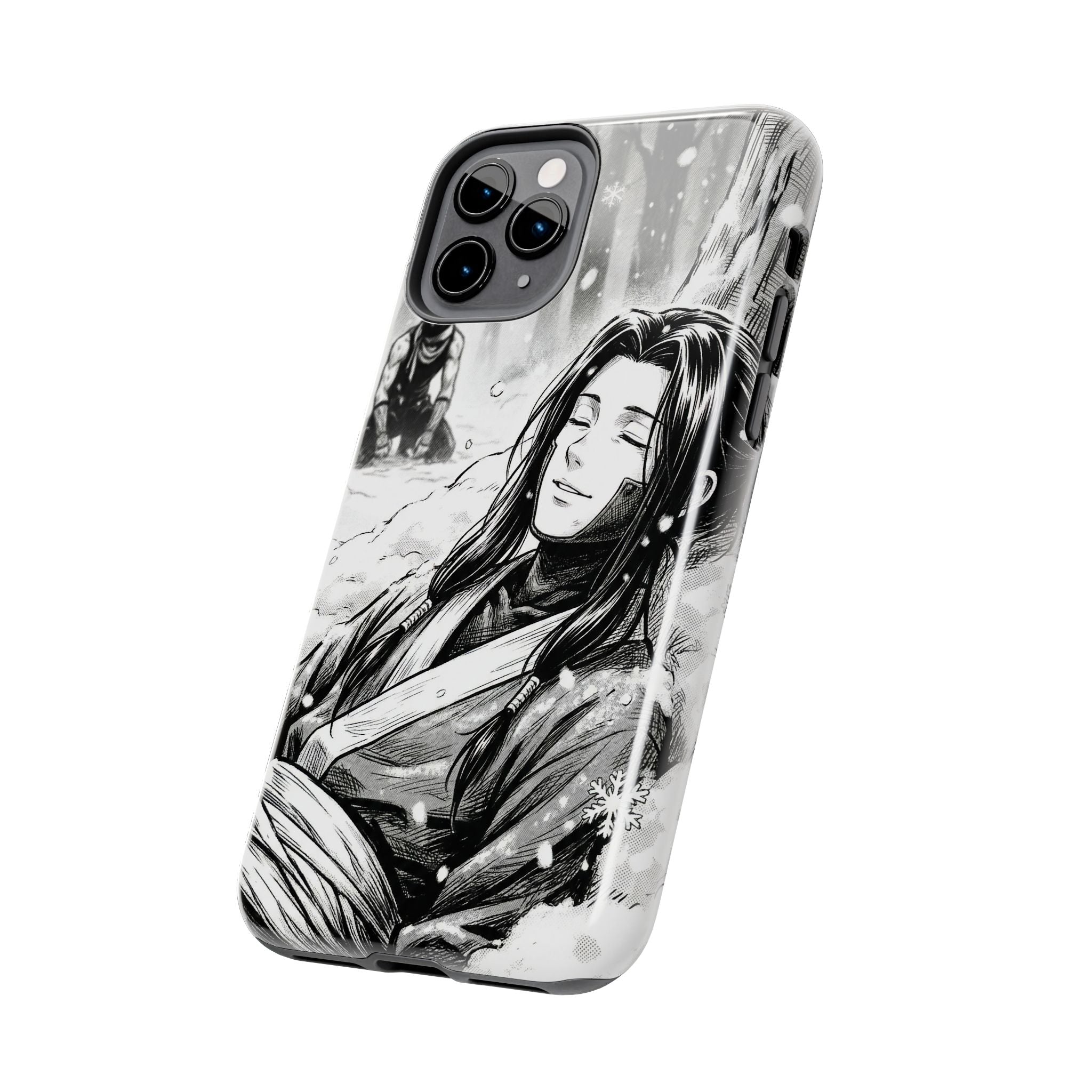 Haku and Zabuza Phone Case | Anime Character Illustration