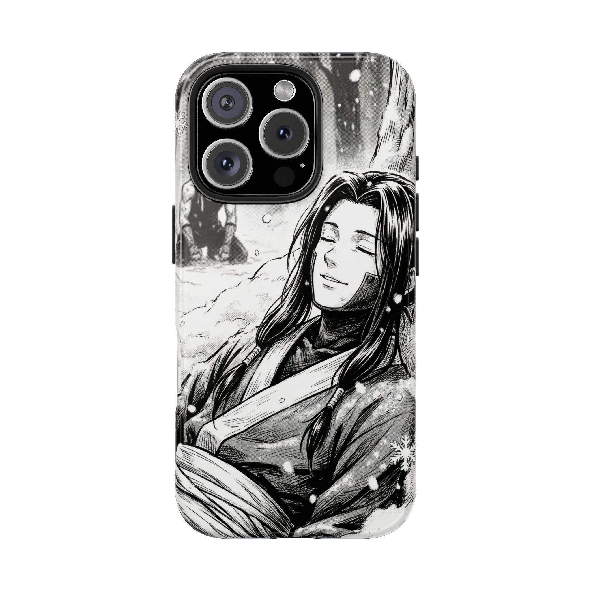 Haku and Zabuza Phone Case | Anime Character Illustration