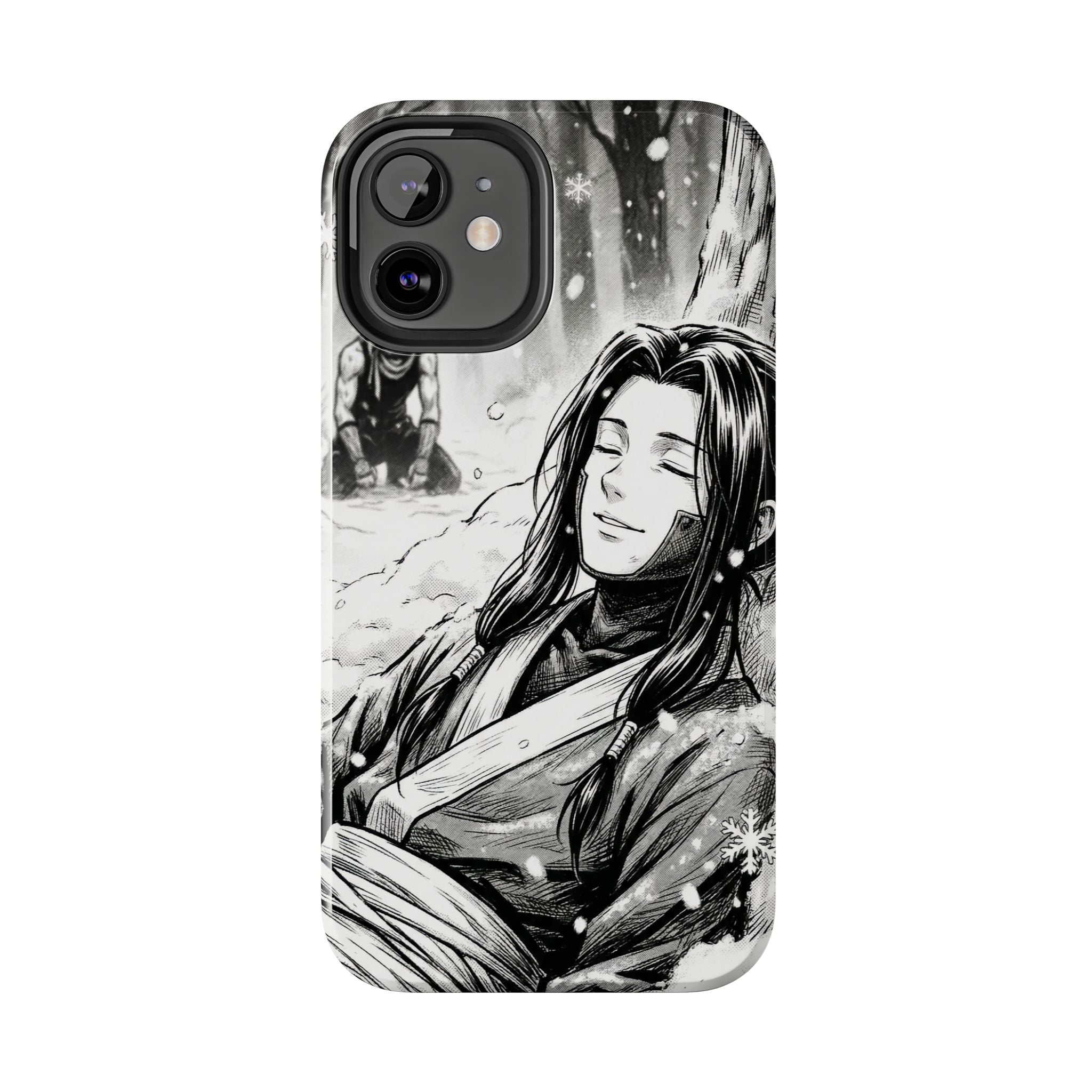 Haku and Zabuza Phone Case | Anime Character Illustration