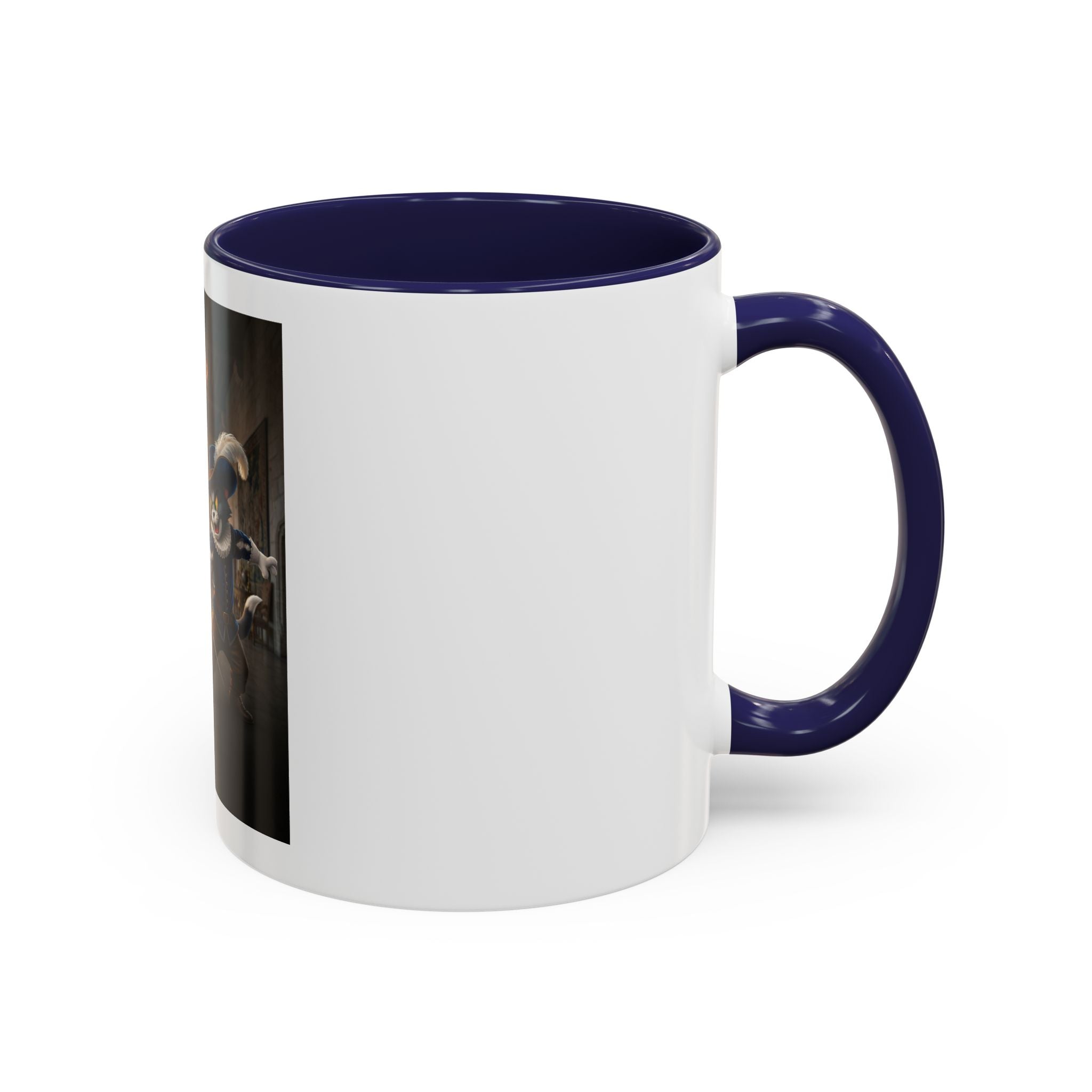 Tom and Jerry Musketeer Mug — Accent Coffee Cup (11 oz)