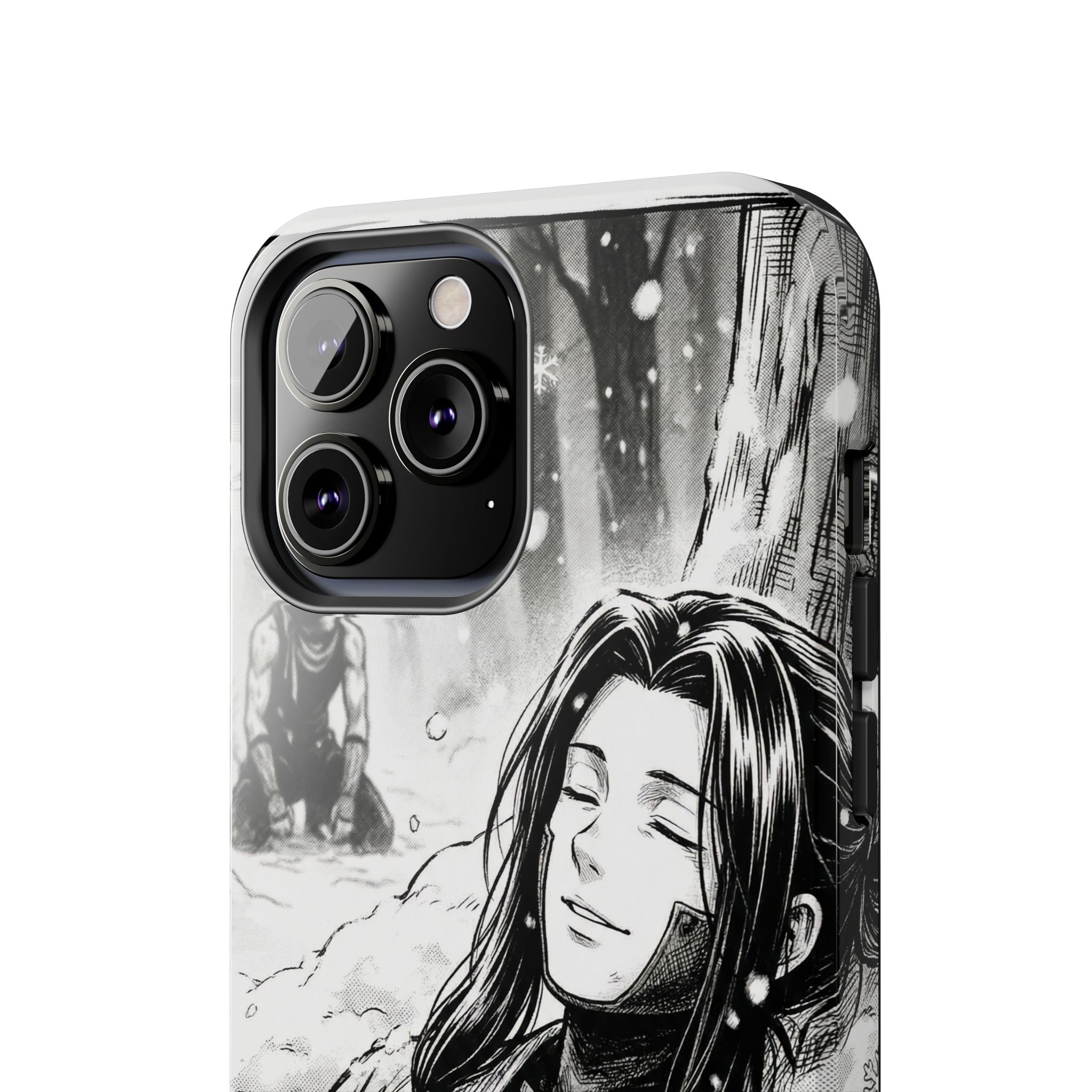 Haku and Zabuza Phone Case | Anime Character Illustration