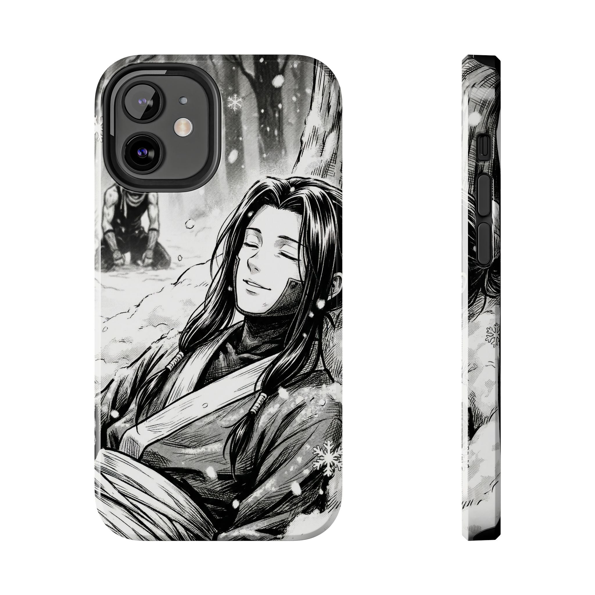 Haku and Zabuza Phone Case | Anime Character Illustration