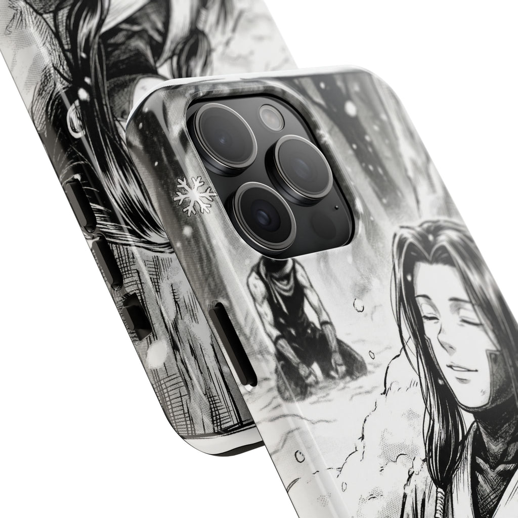 Haku and Zabuza Phone Case | Anime Character Illustration