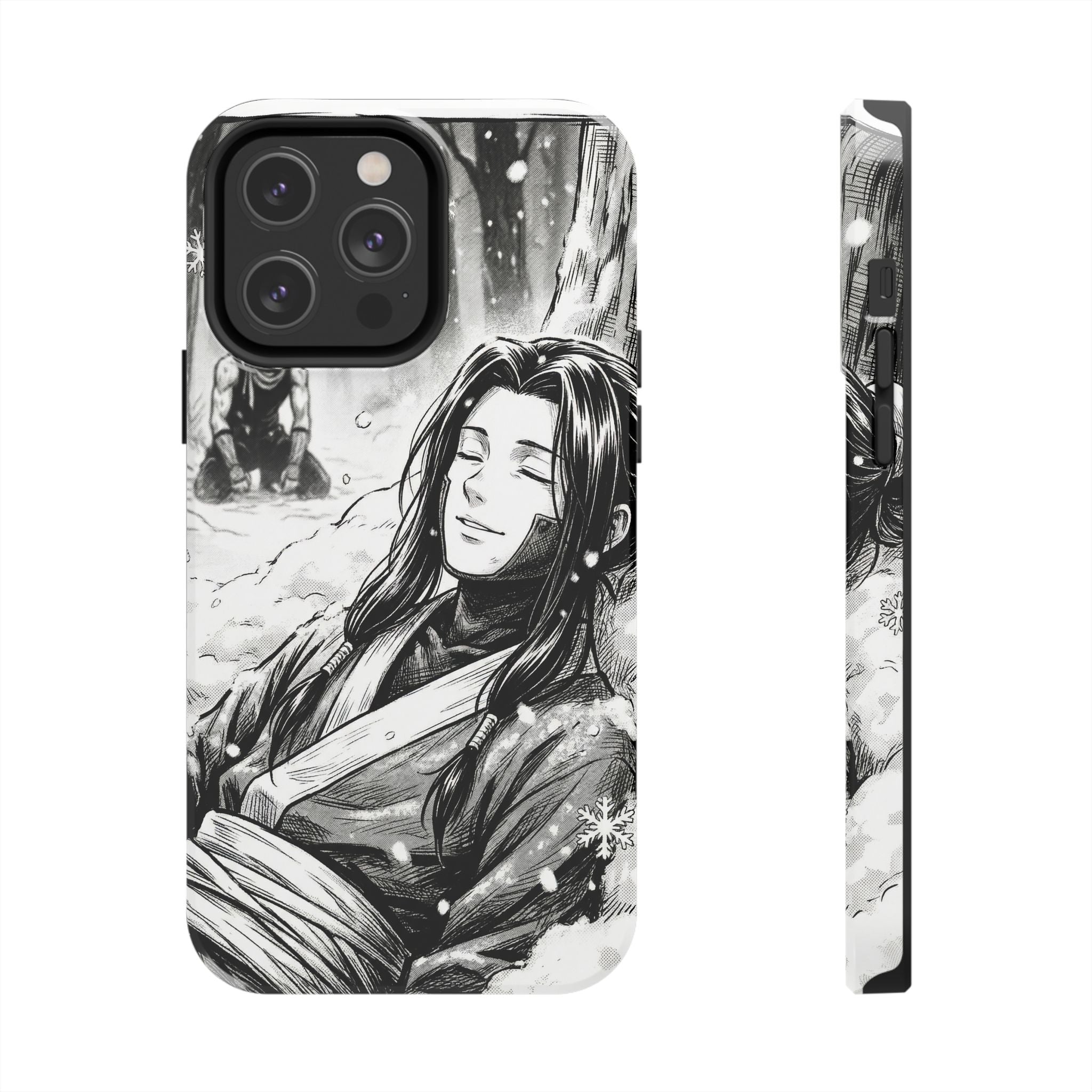 Haku and Zabuza Phone Case | Anime Character Illustration