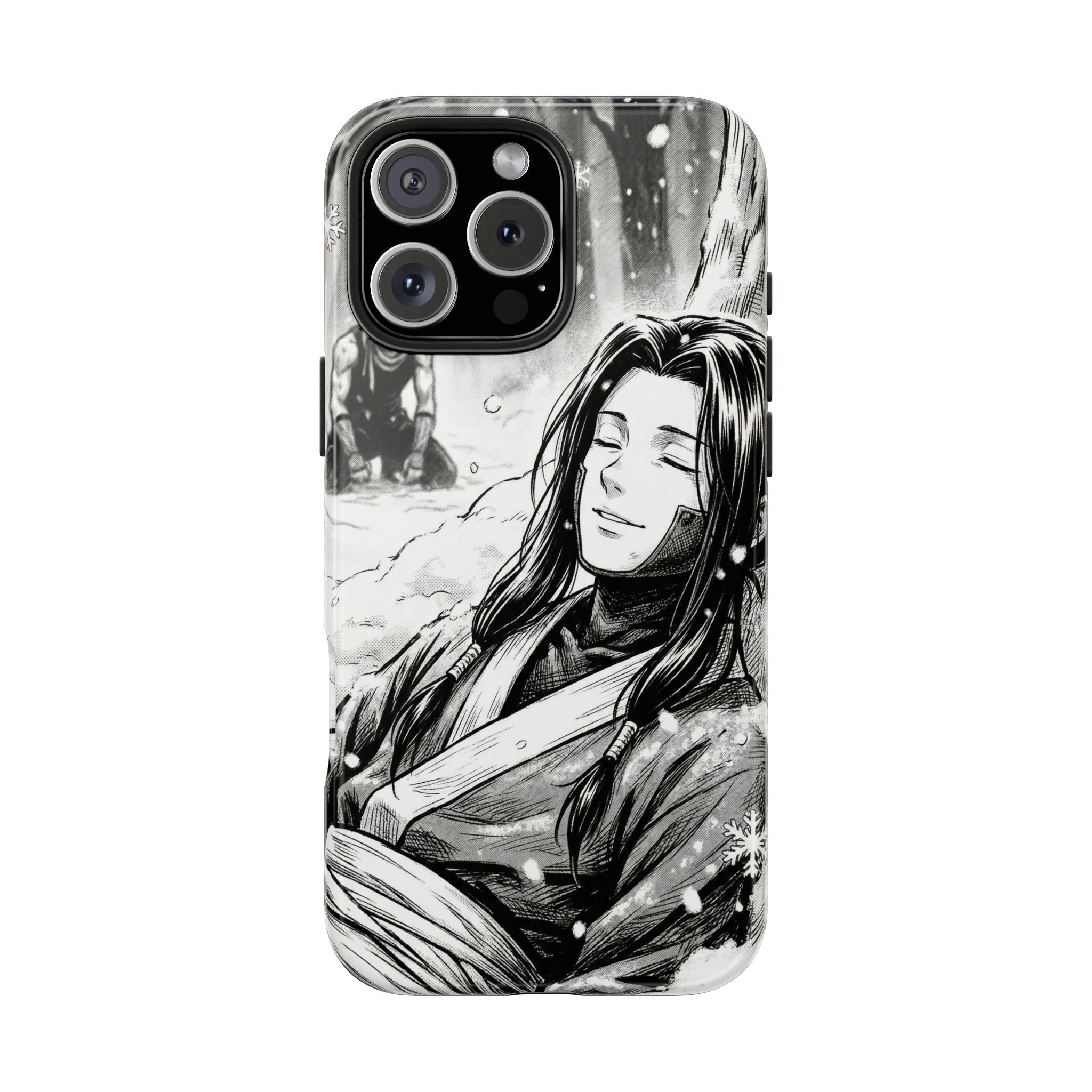 Haku and Zabuza Phone Case | Anime Character Illustration