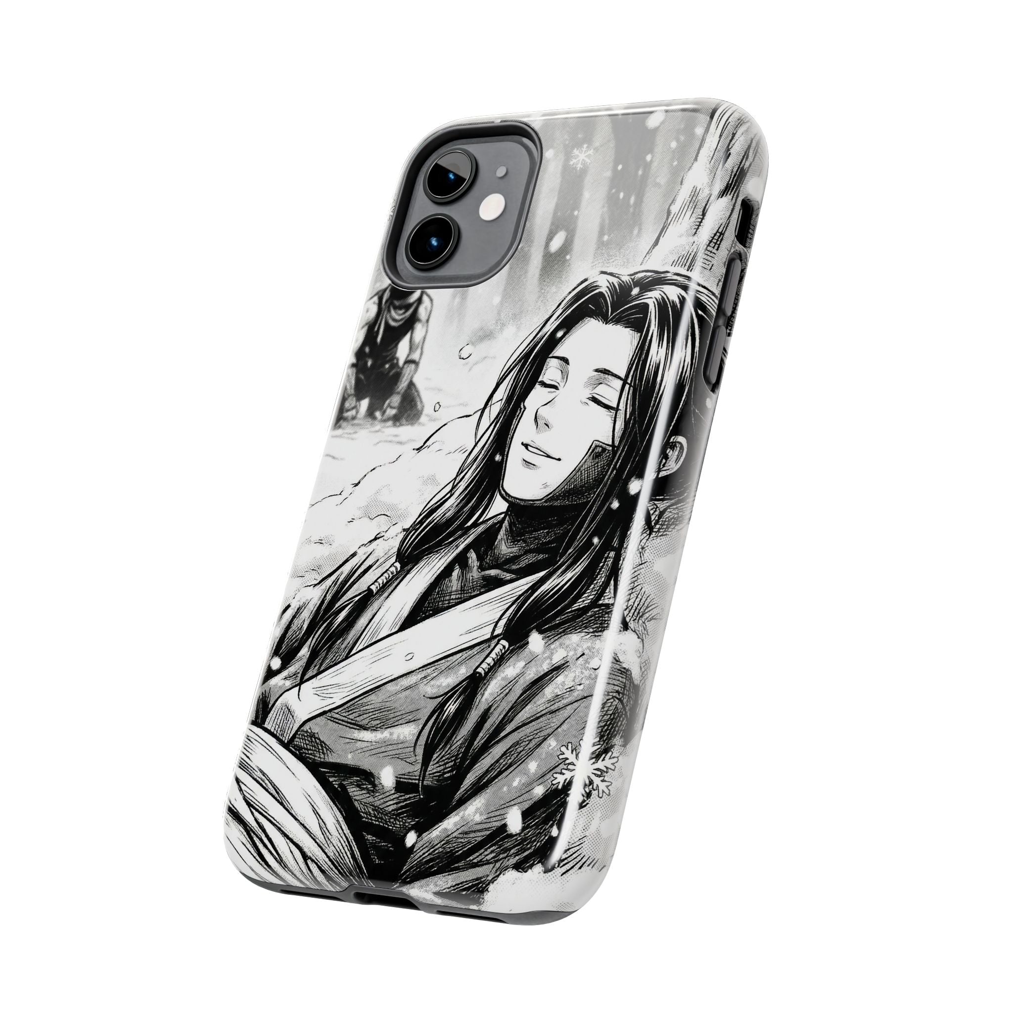 Haku and Zabuza Phone Case | Anime Character Illustration