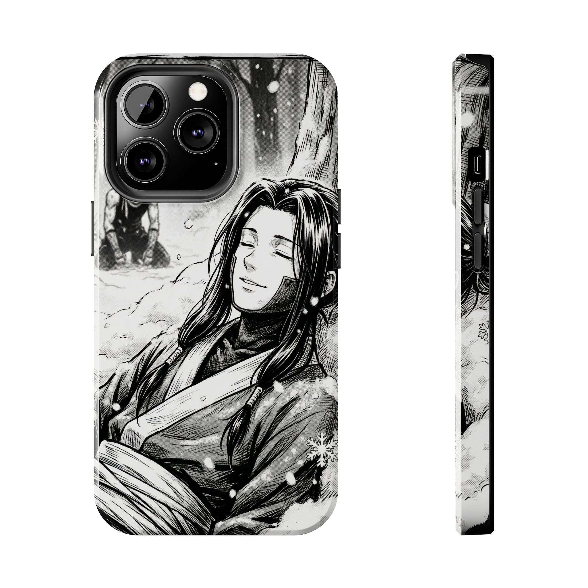 Haku and Zabuza Phone Case | Anime Character Illustration