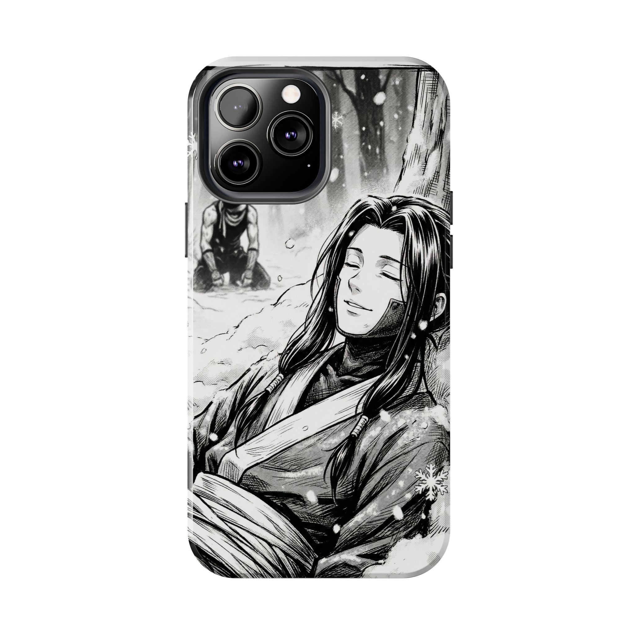 Haku and Zabuza Phone Case | Anime Character Illustration