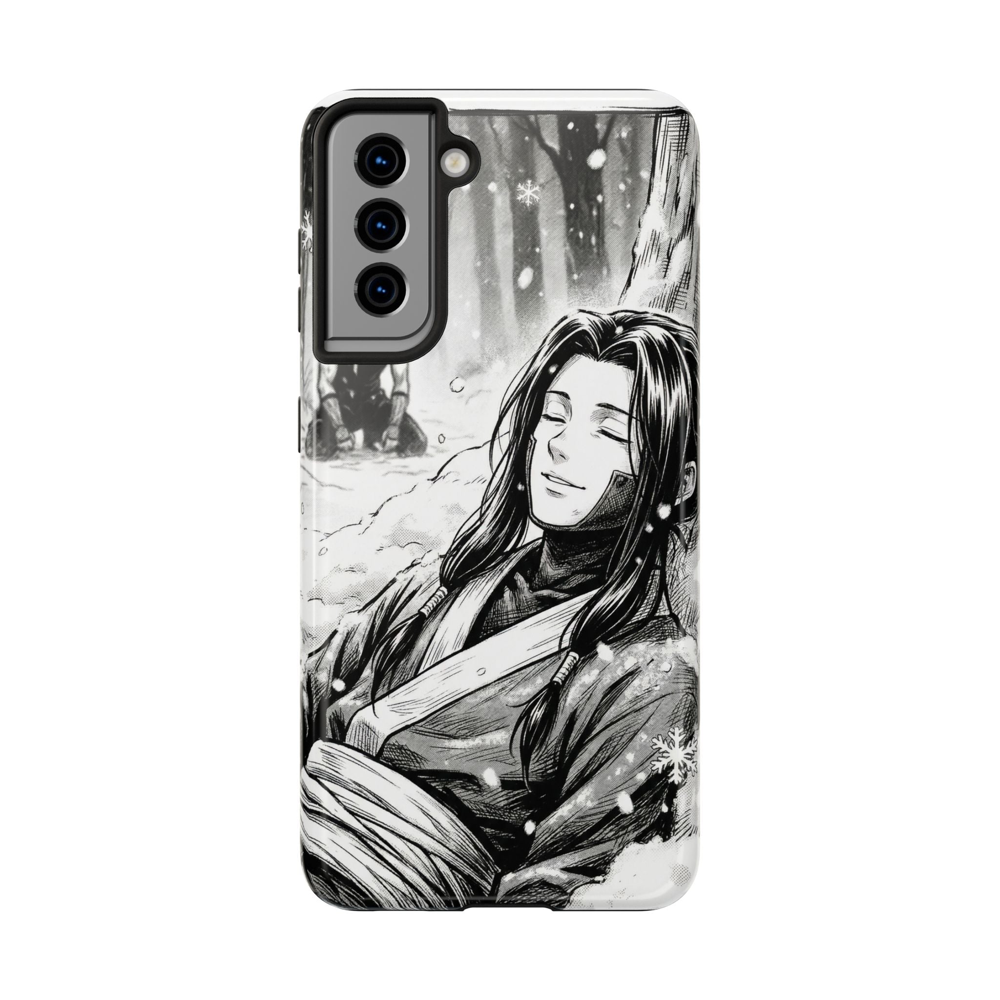Haku and Zabuza Phone Case | Anime Character Illustration