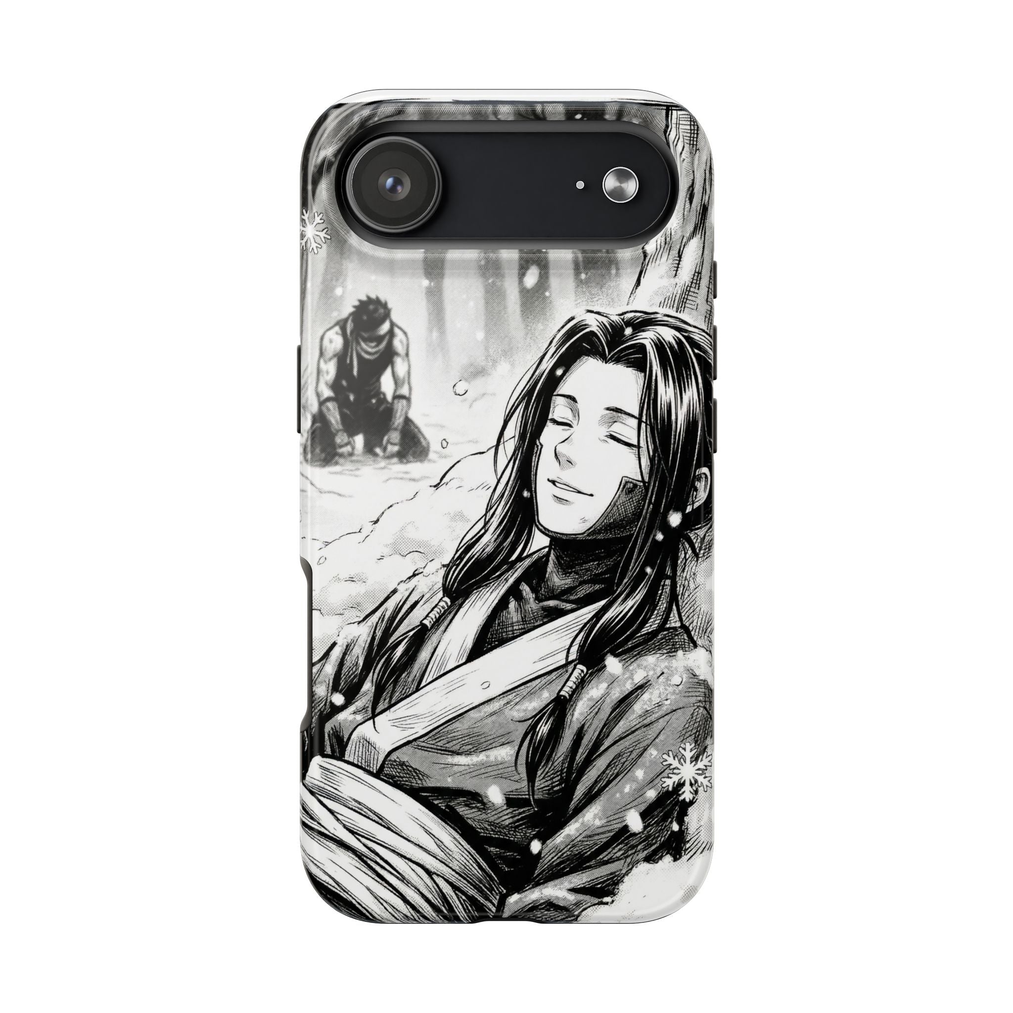 Haku and Zabuza Phone Case | Anime Character Illustration