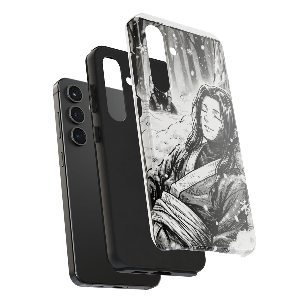 Haku and Zabuza Phone Case | Anime Character Illustration