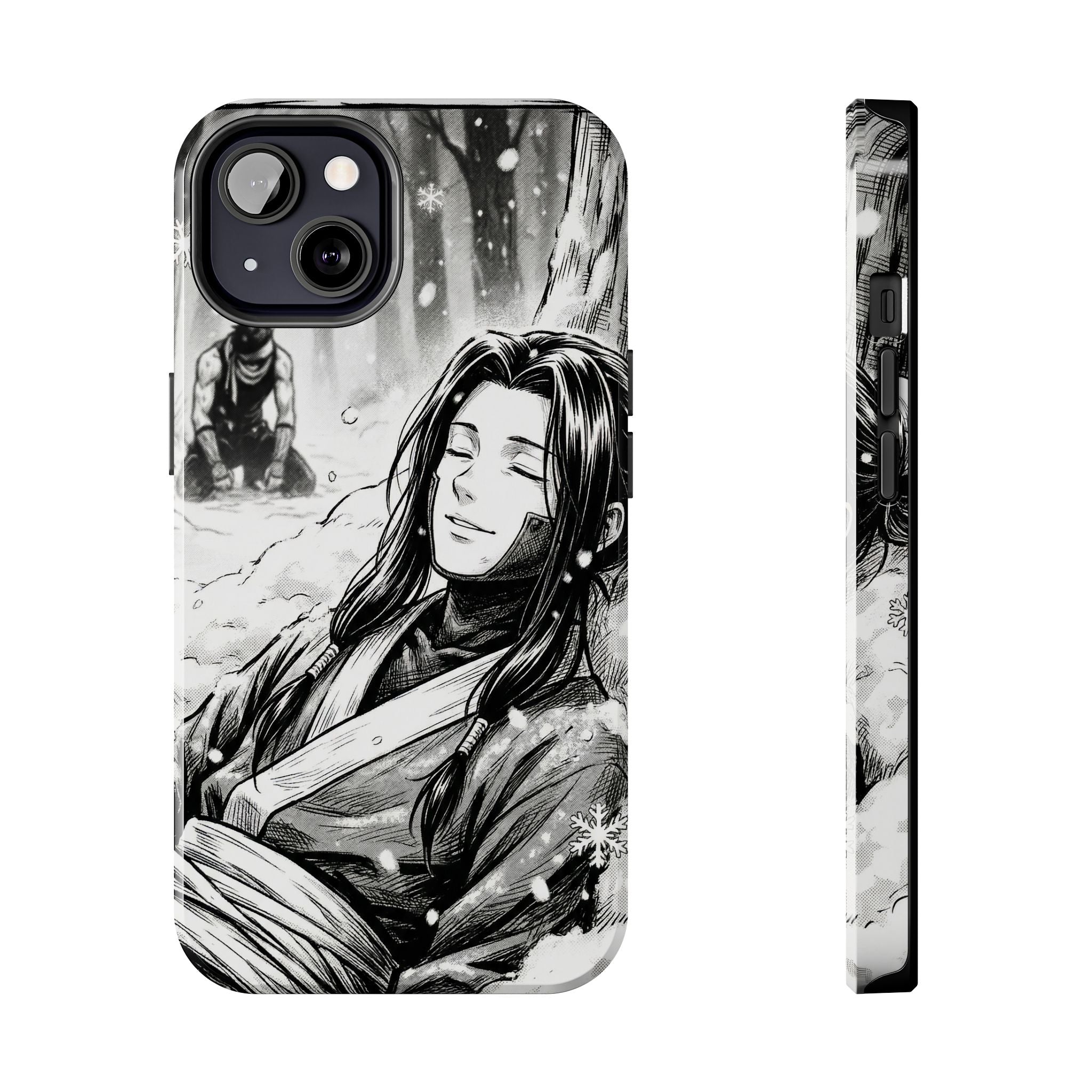 Haku and Zabuza Phone Case | Anime Character Illustration