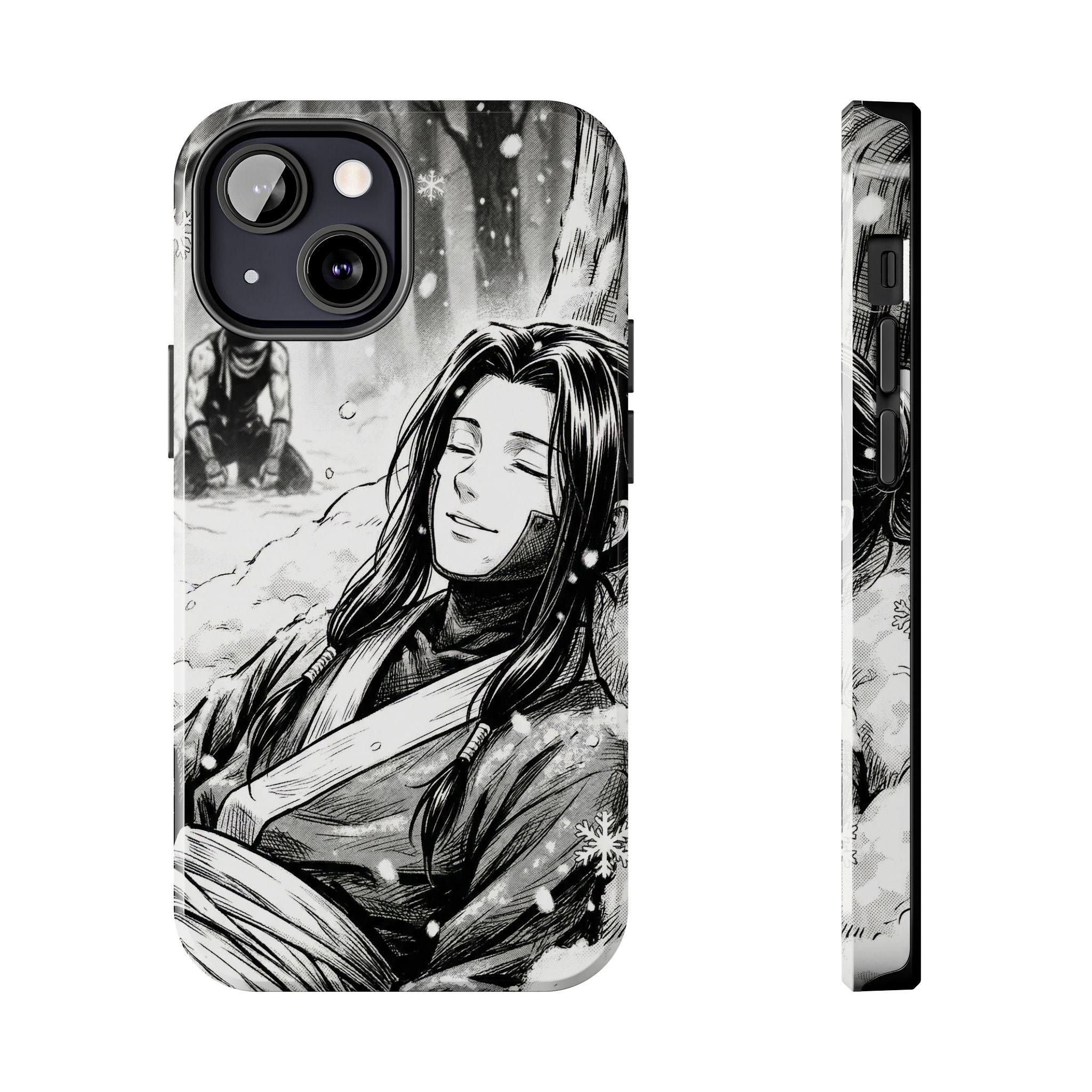 Haku and Zabuza Phone Case | Anime Character Illustration
